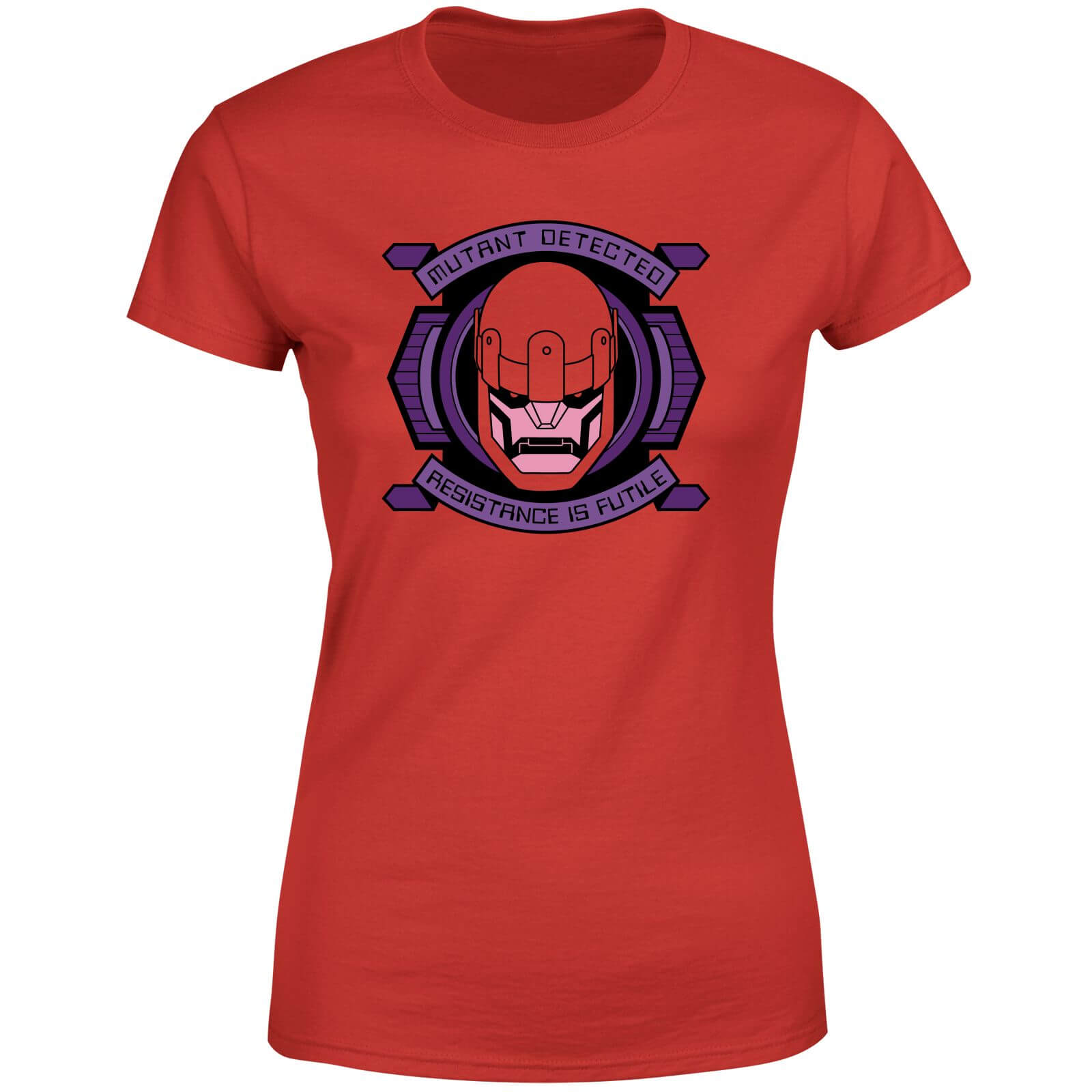 X-Men Sentinel Attack Women's T-Shirt - Red - L