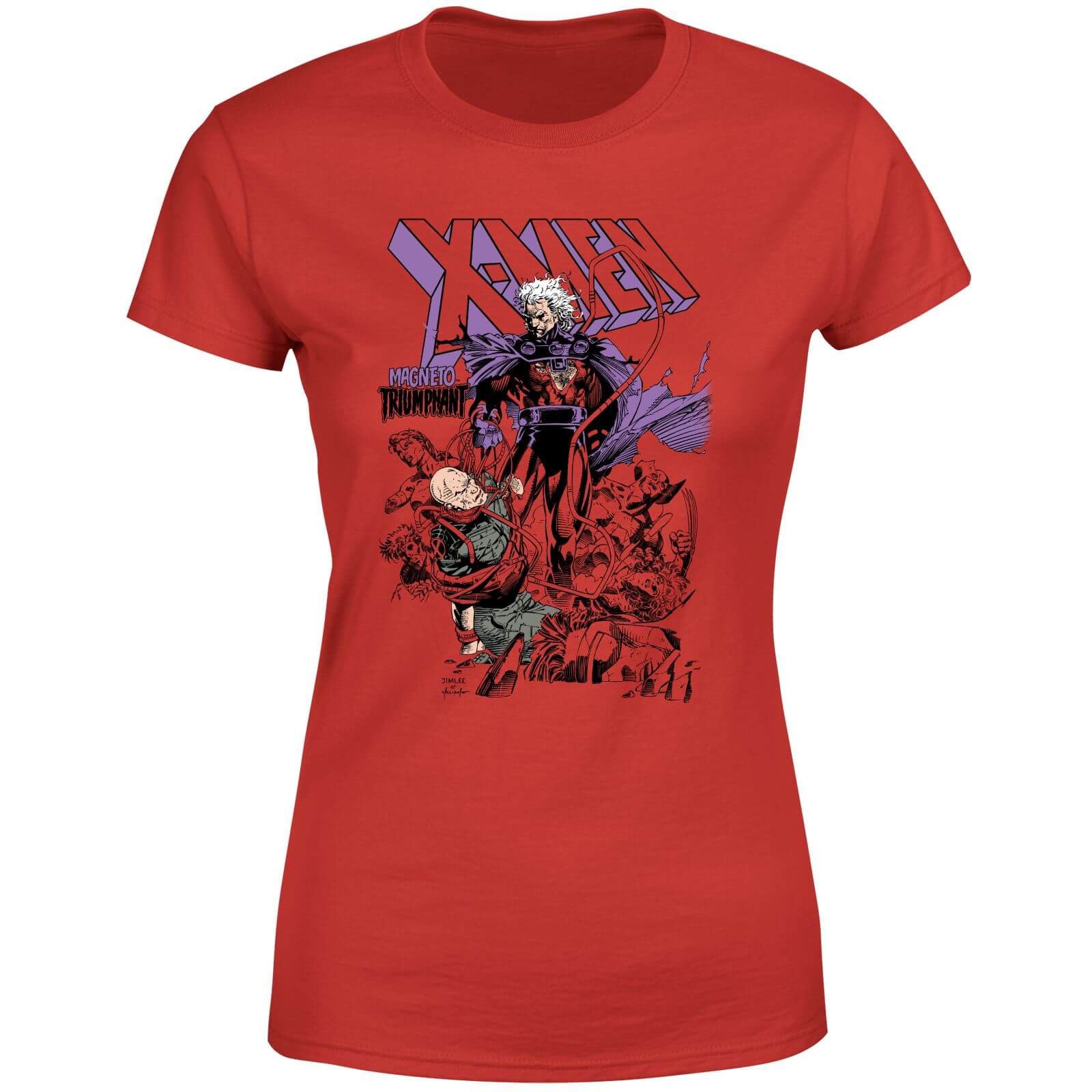

X-Men Magneto Triumphant Women's T-Shirt - Red - XXL