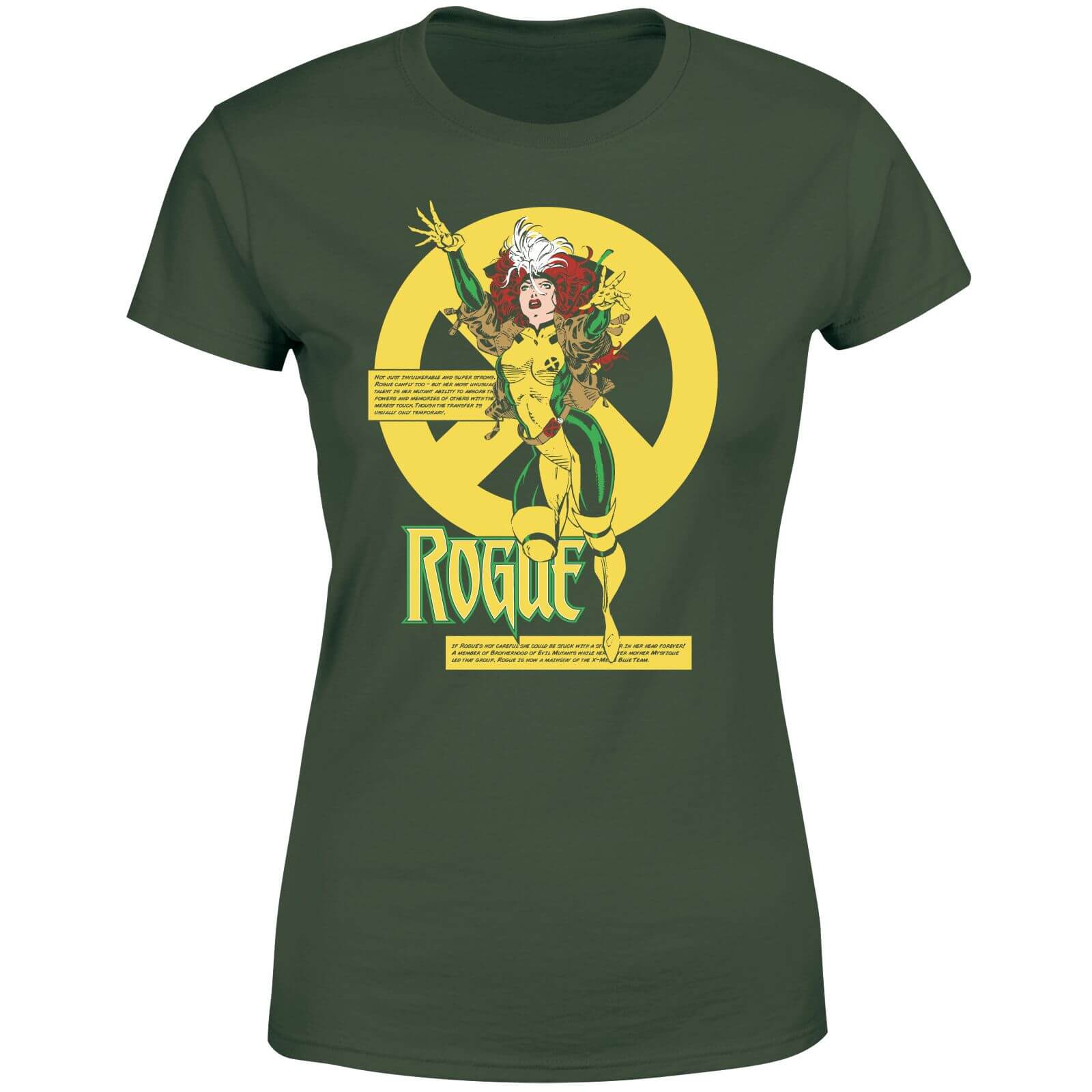 

X-Men Rogue Bio Drk Women's T-Shirt - Green - M