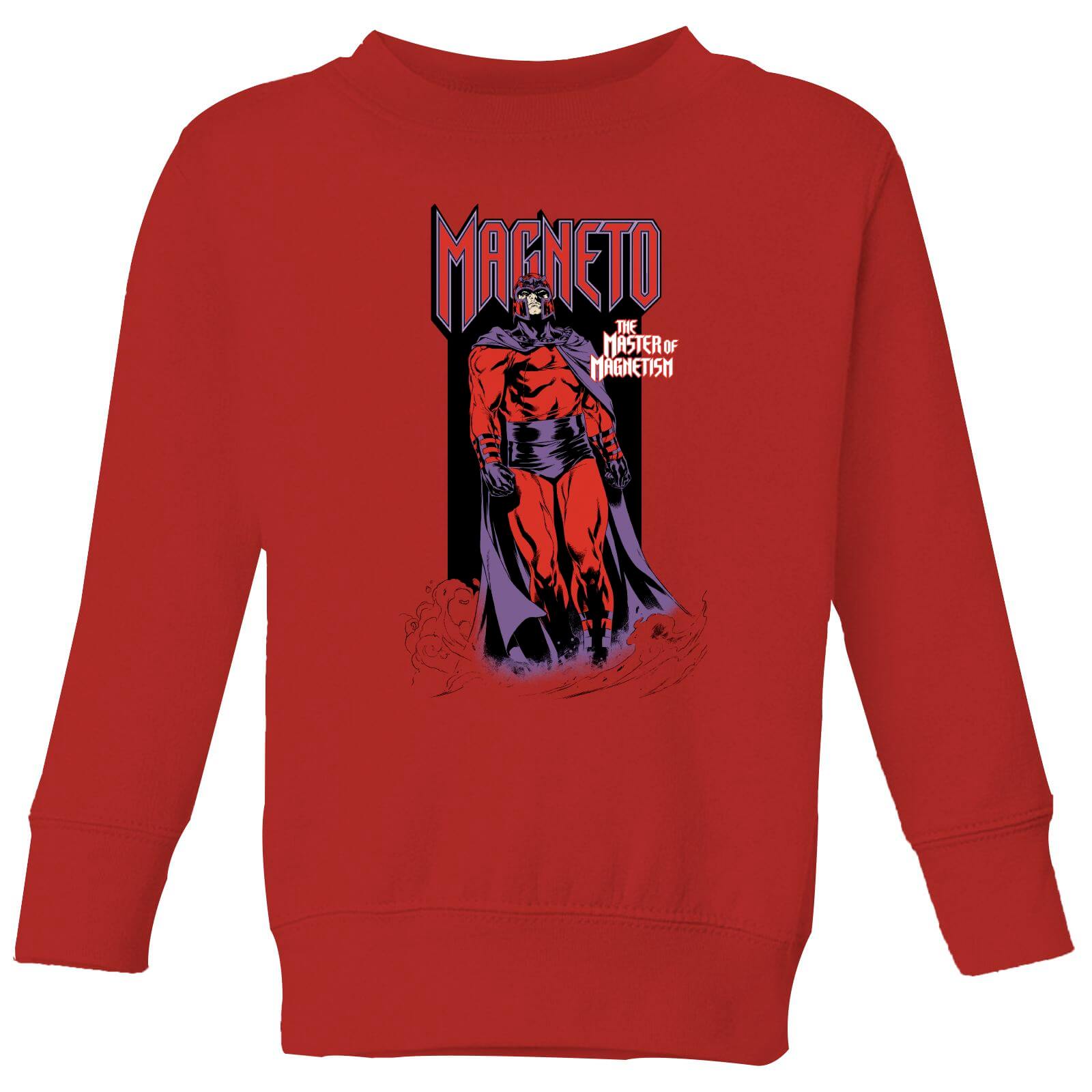 

X-Men Magneto Master Of Magnetism Kids' Sweatshirt - Red - 3-4 Anni