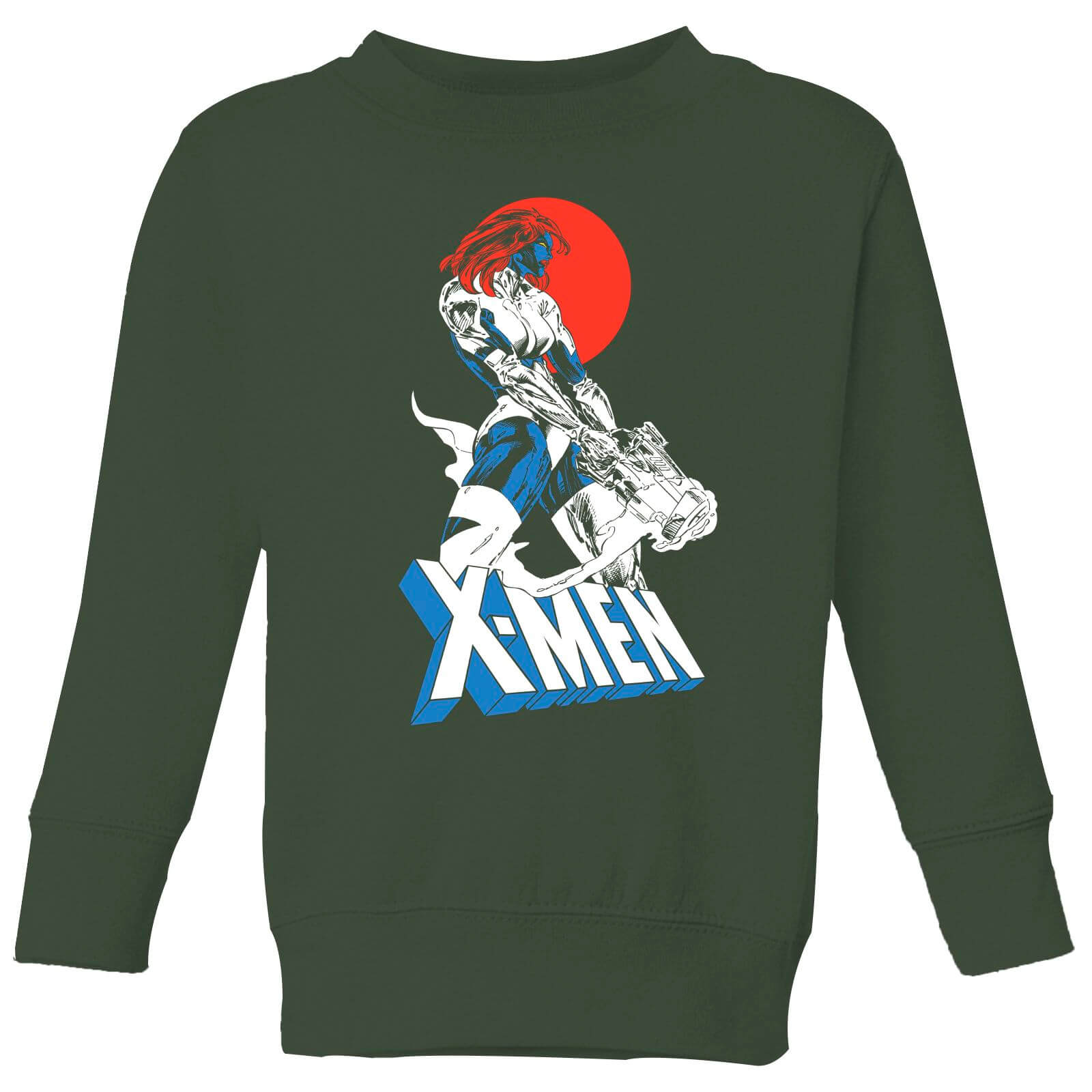 X-Men Mystique Kids‘ Sweatshirt – Green – 9-10 Jahre