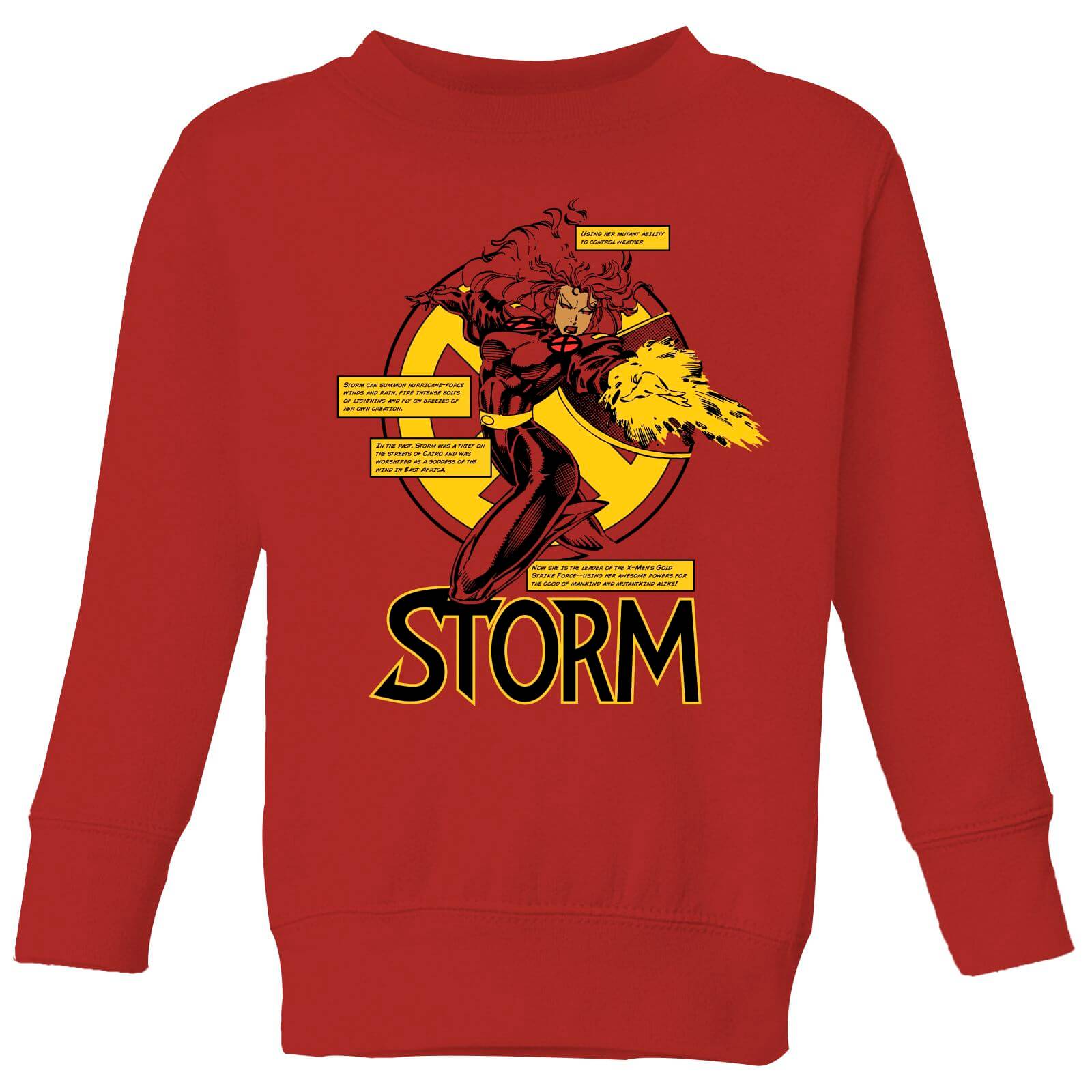 

X-Men Storm Bio Kids' Sweatshirt - Red - 3-4 Anni