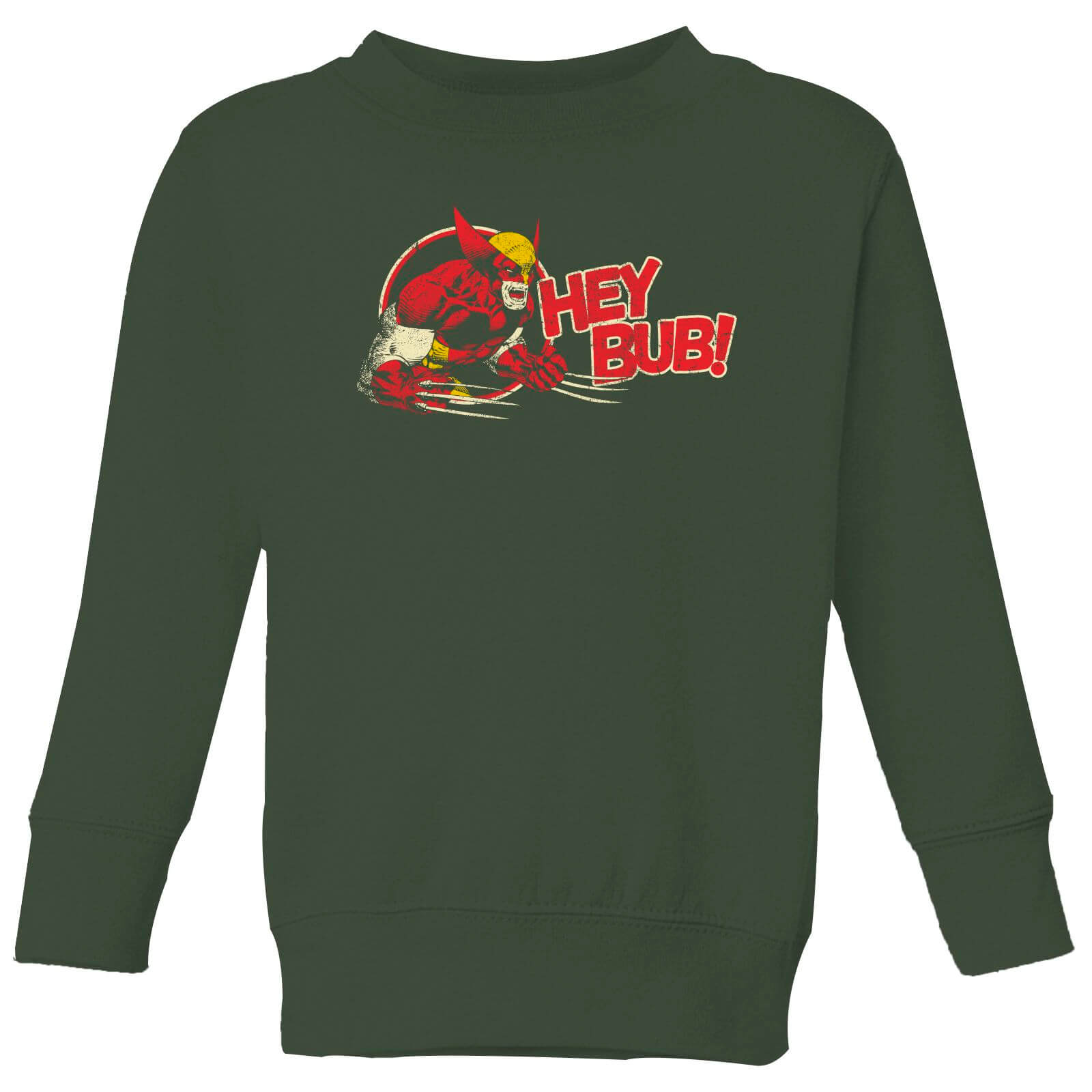 

X-Men Hey Bub! Kids' Sweatshirt - Green - 3-4 Anni