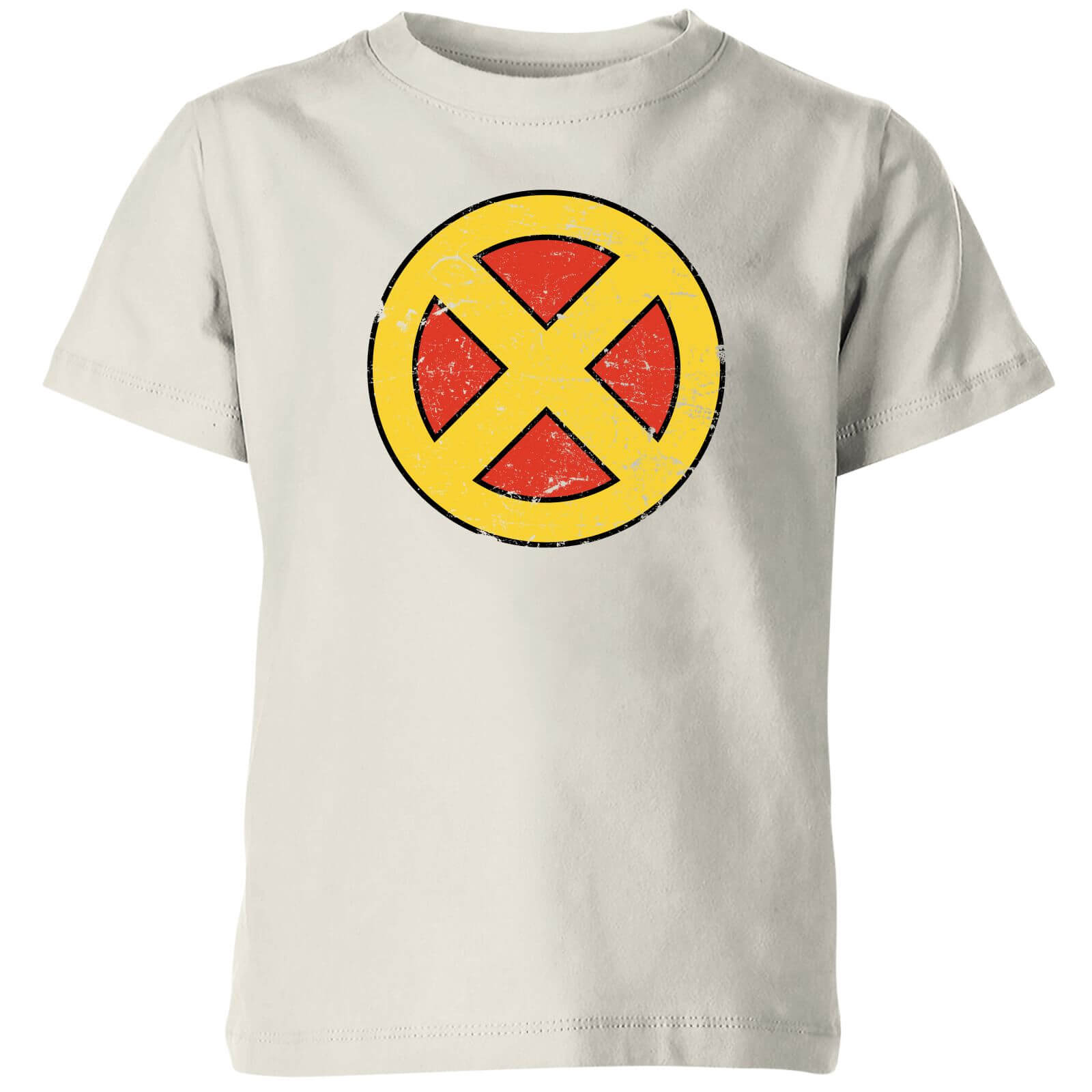 

X-Men Emblem Kids' T-Shirt - Cream - 3-4 Anni