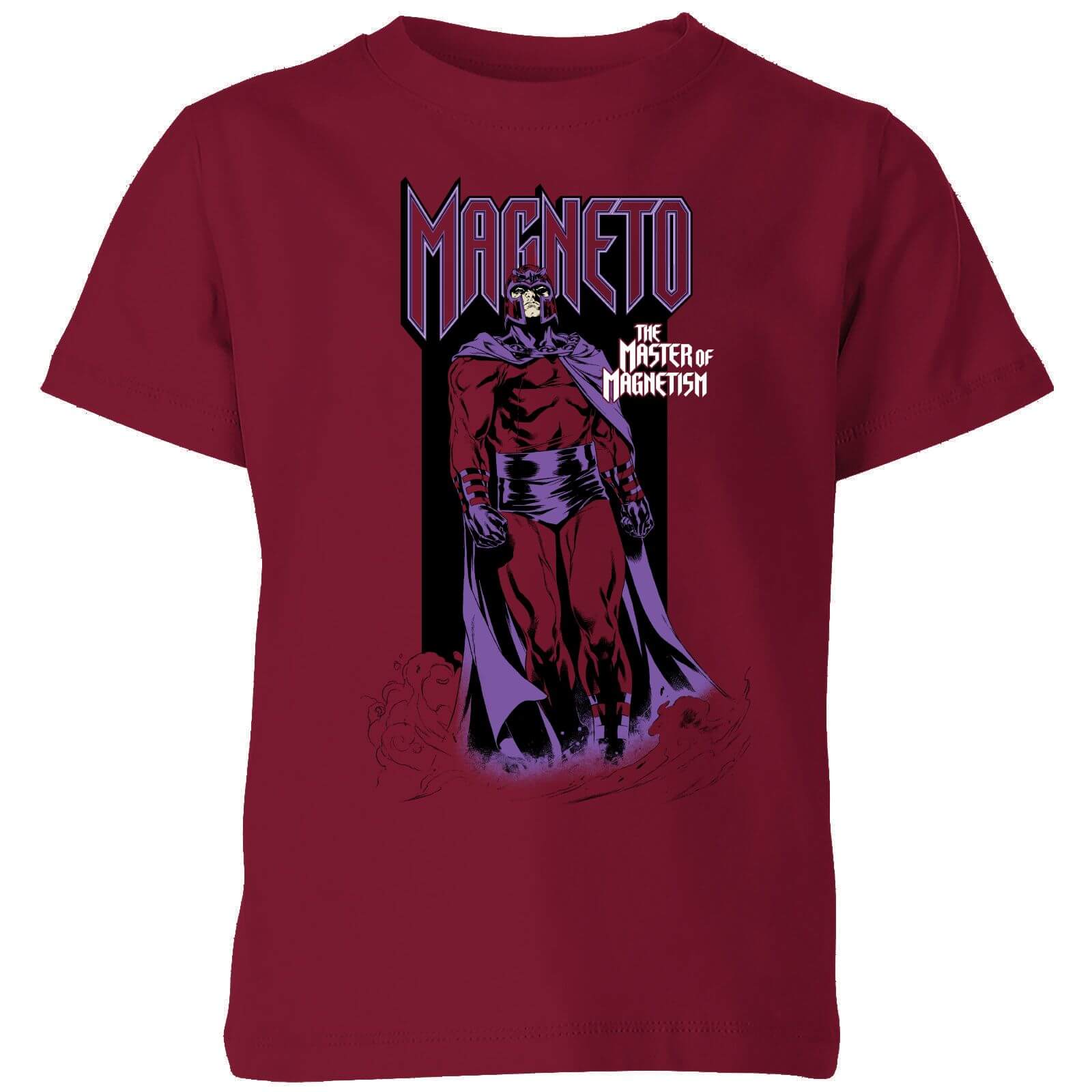 

X-Men Magneto Master Of Magnetism Kids' T-Shirt - Burgundy - 3-4 Anni