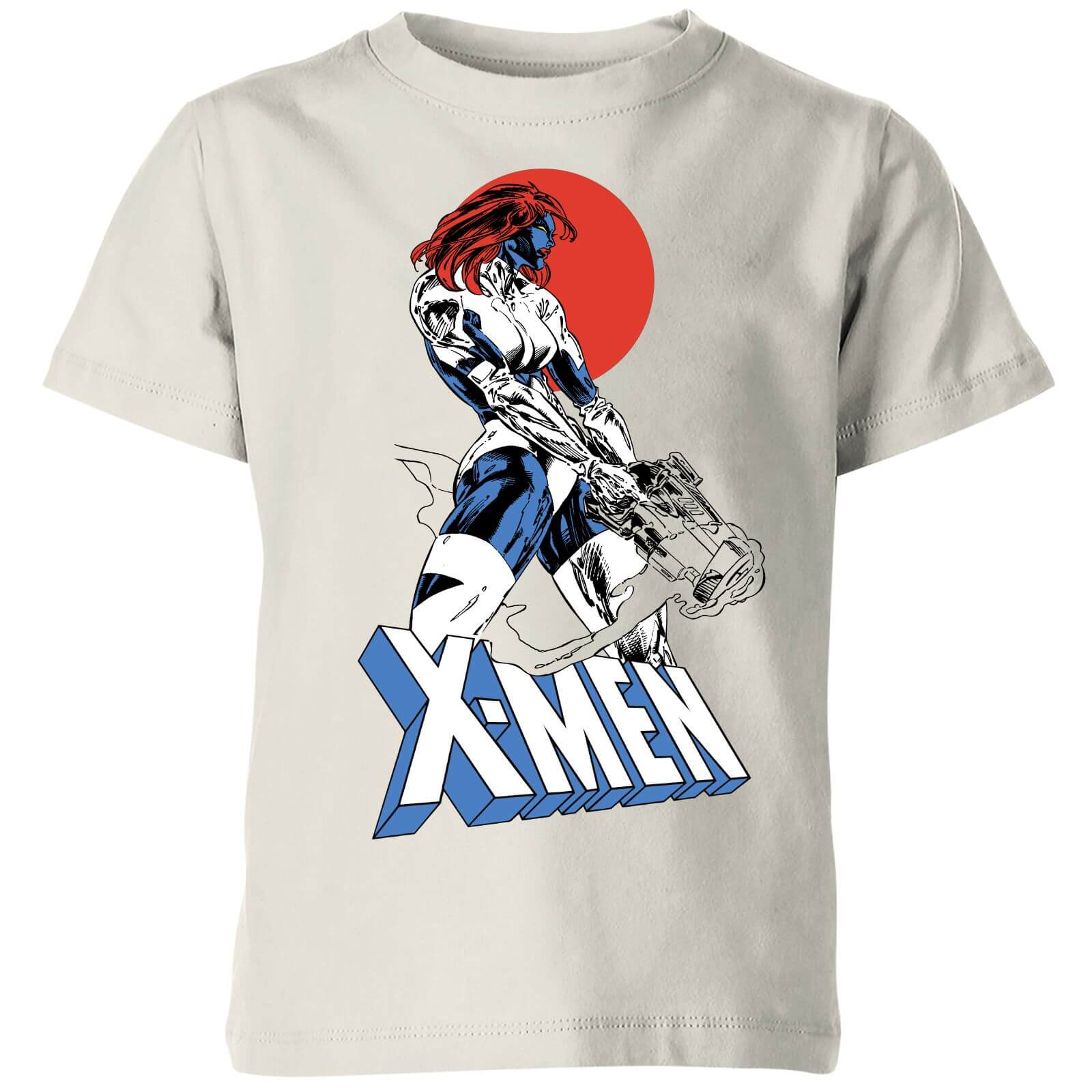 X-Men Mystique  Kids' T-Shirt - Cream - 5-6 Years