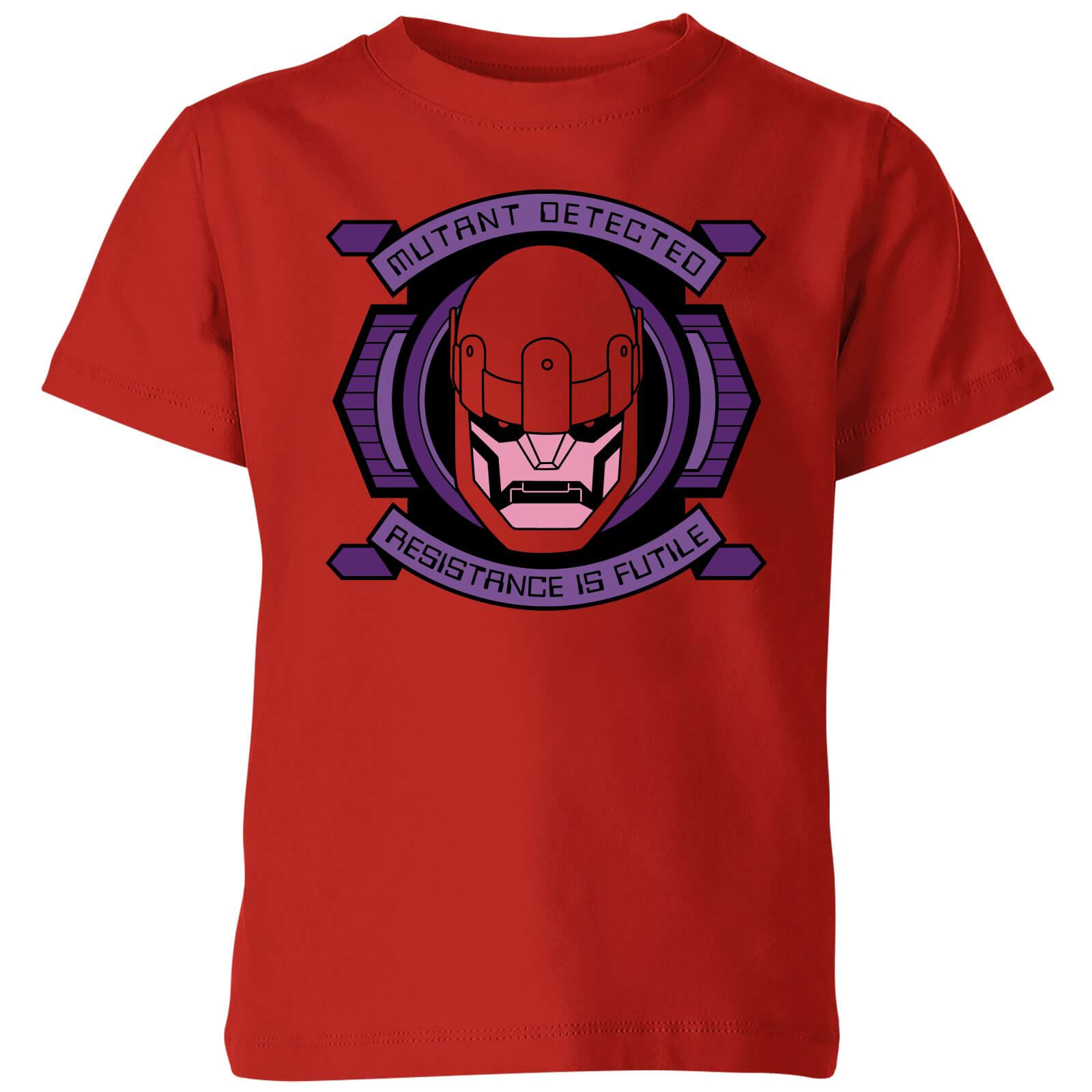 

X-Men Sentinel Attack Kids' T-Shirt - Red - 7-8 Anni