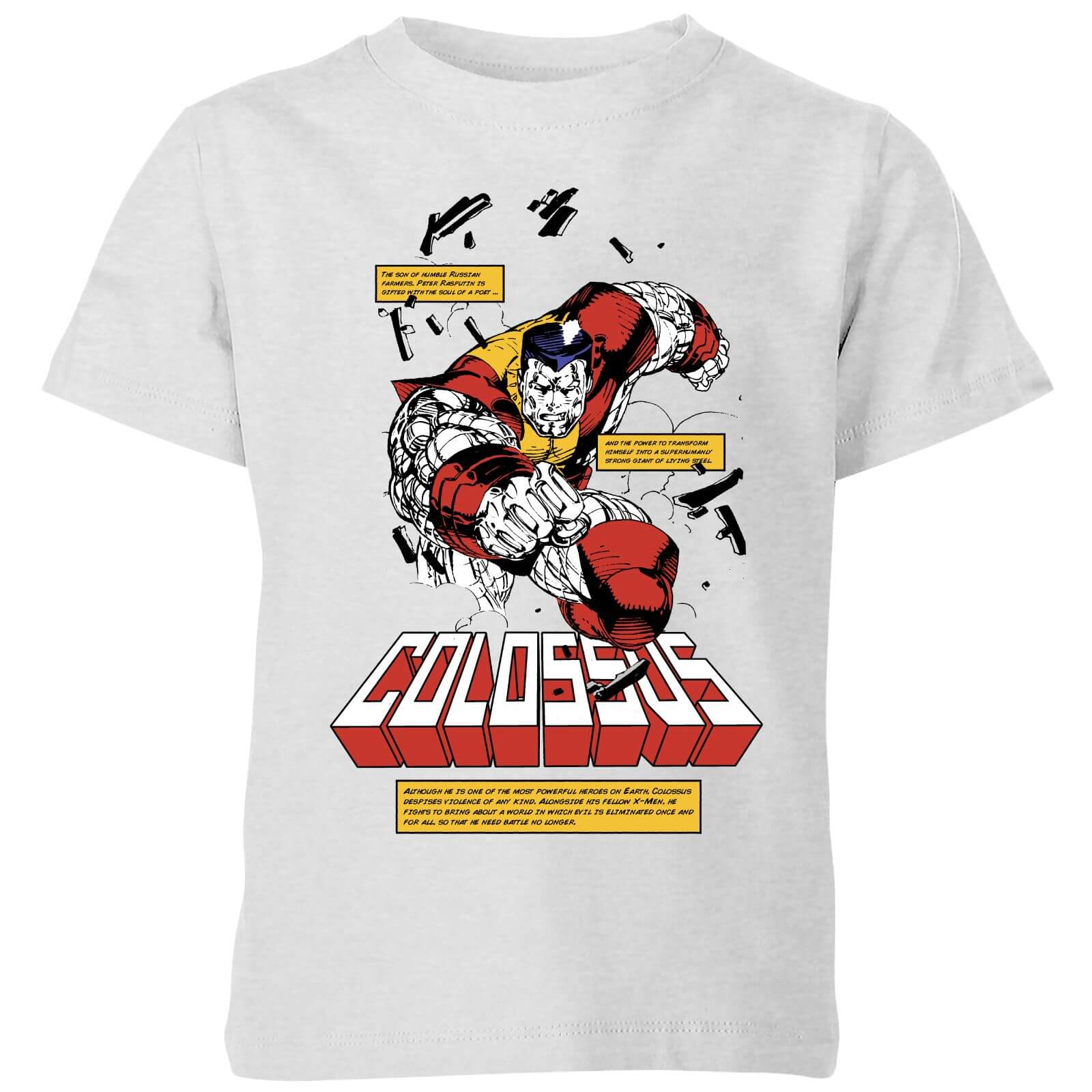 

X-Men Colossus Bio Kids' T-Shirt - Grey - 3-4 Anni