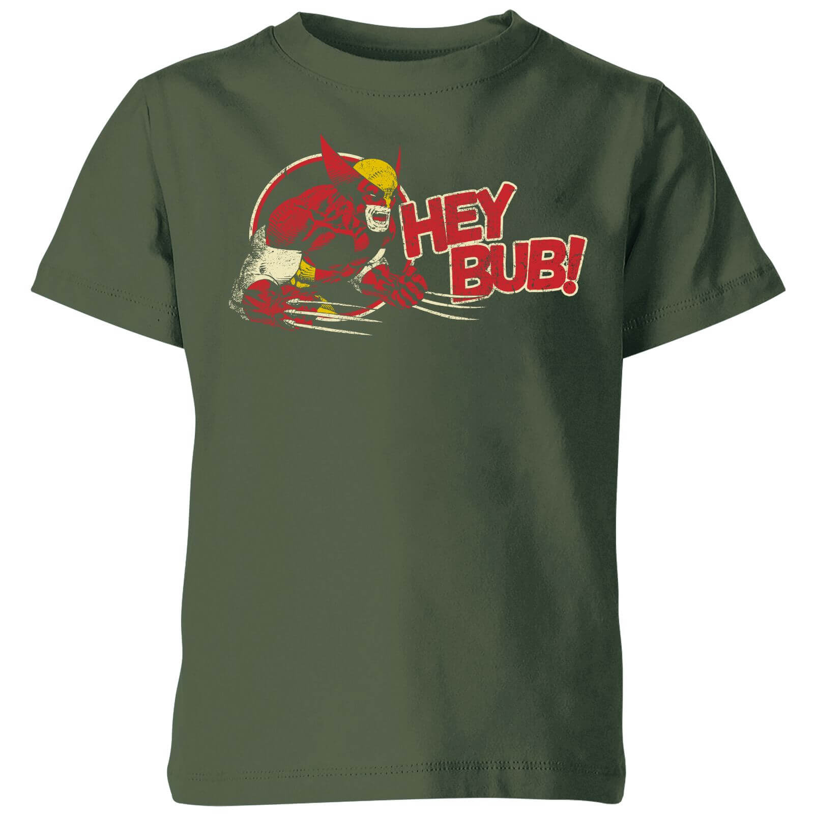 

X-Men Hey Bub! Kids' T-Shirt - Green - 3-4 Anni