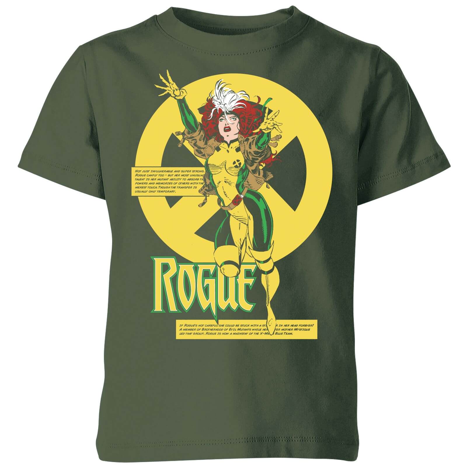 

X-Men Rogue Bio Drk Kids' T-Shirt - Green - 3-4 Anni