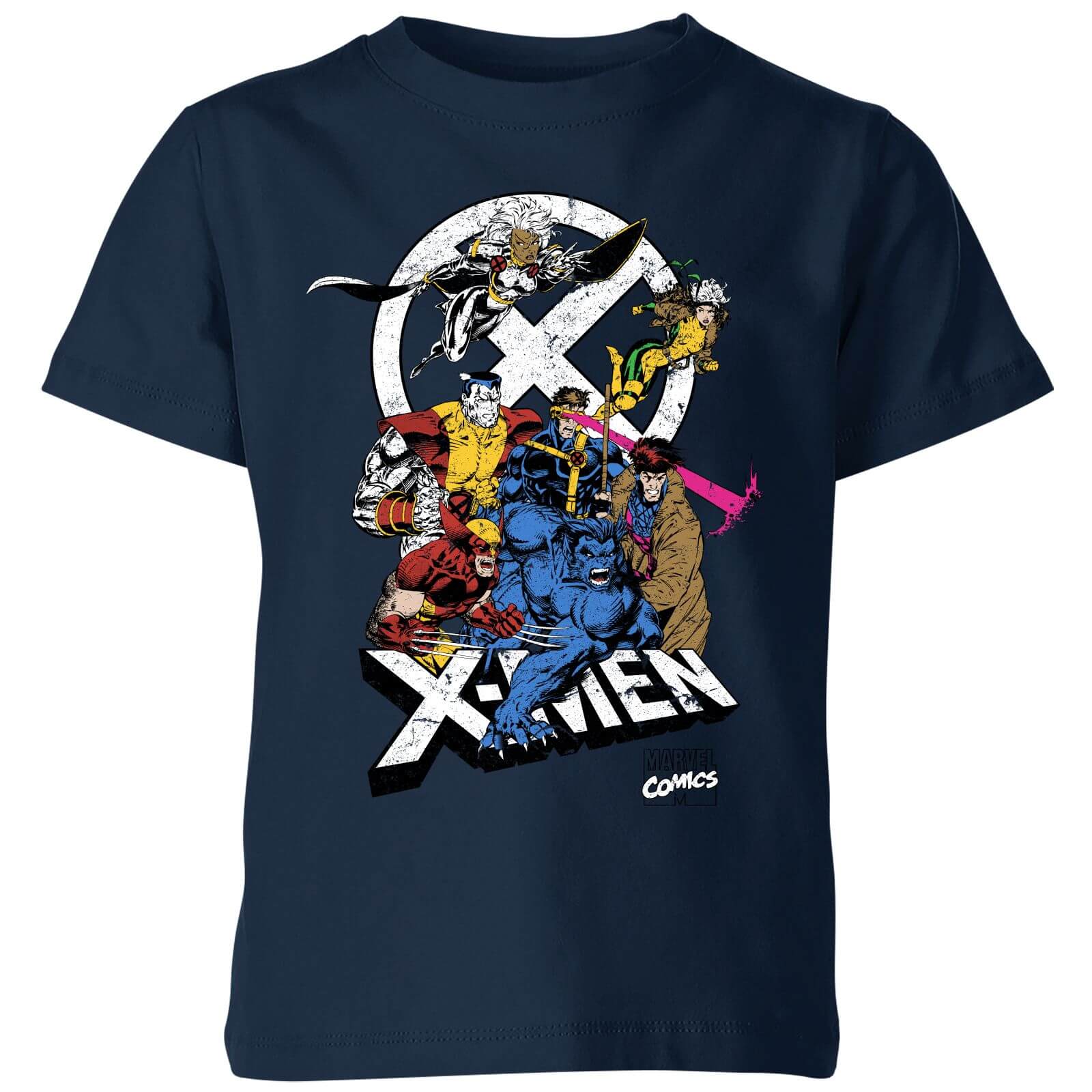 X-Men Super Team Kids‘ T-Shirt – Blue – 3-4 Jahre