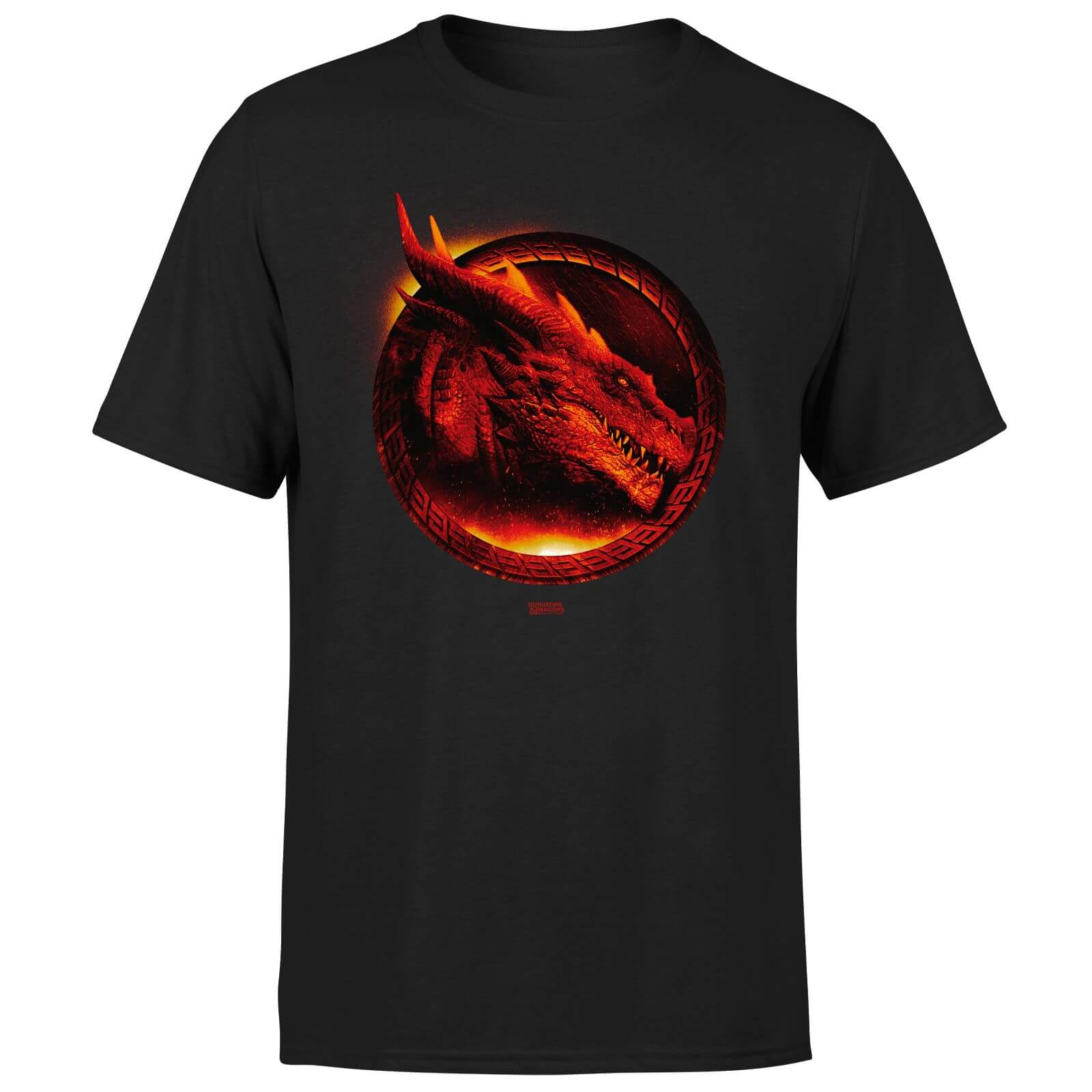 

Dungeons & Dragons Dragon Fire Men's T-Shirt - Black - L