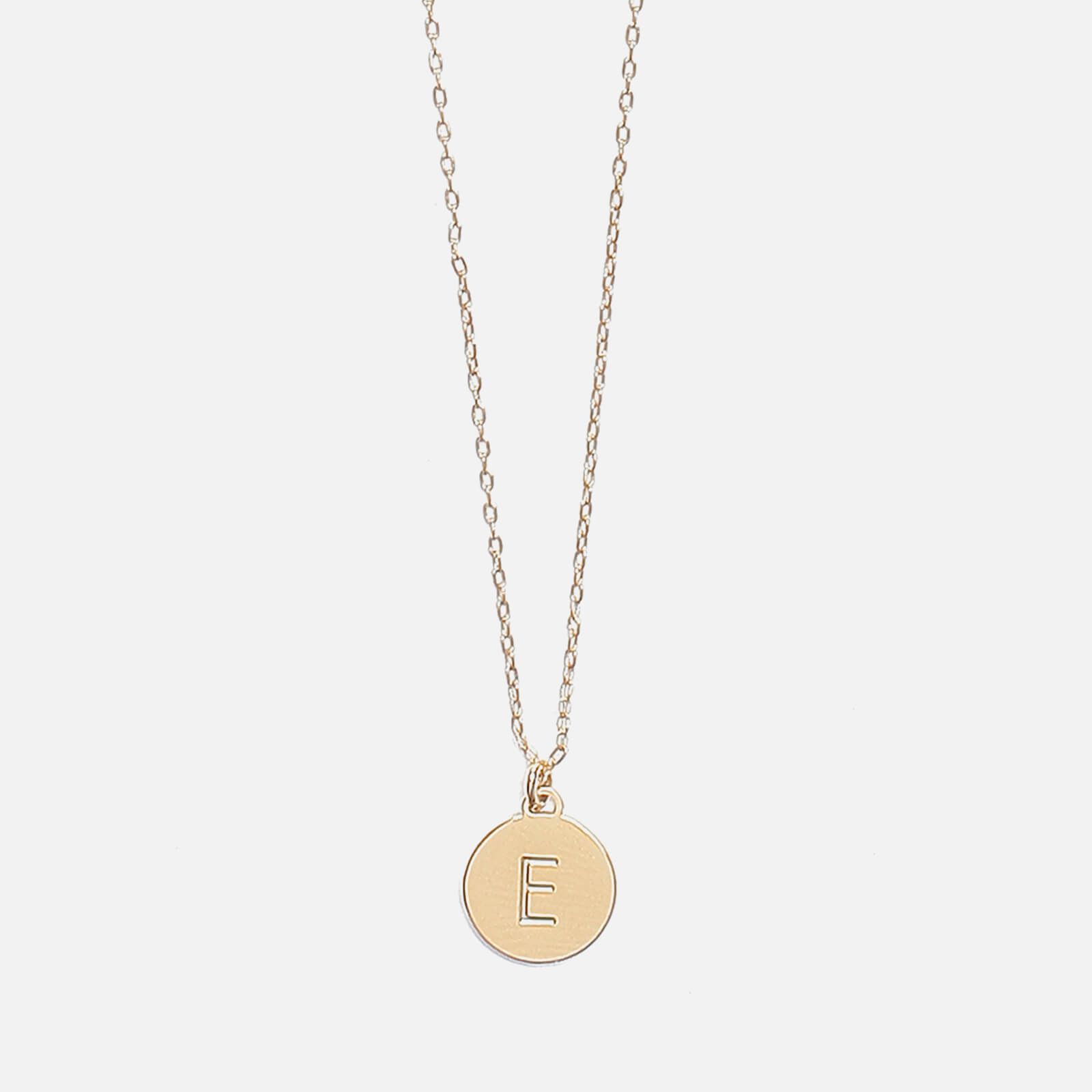 kate spade new york mini initial gold-plated necklace - c