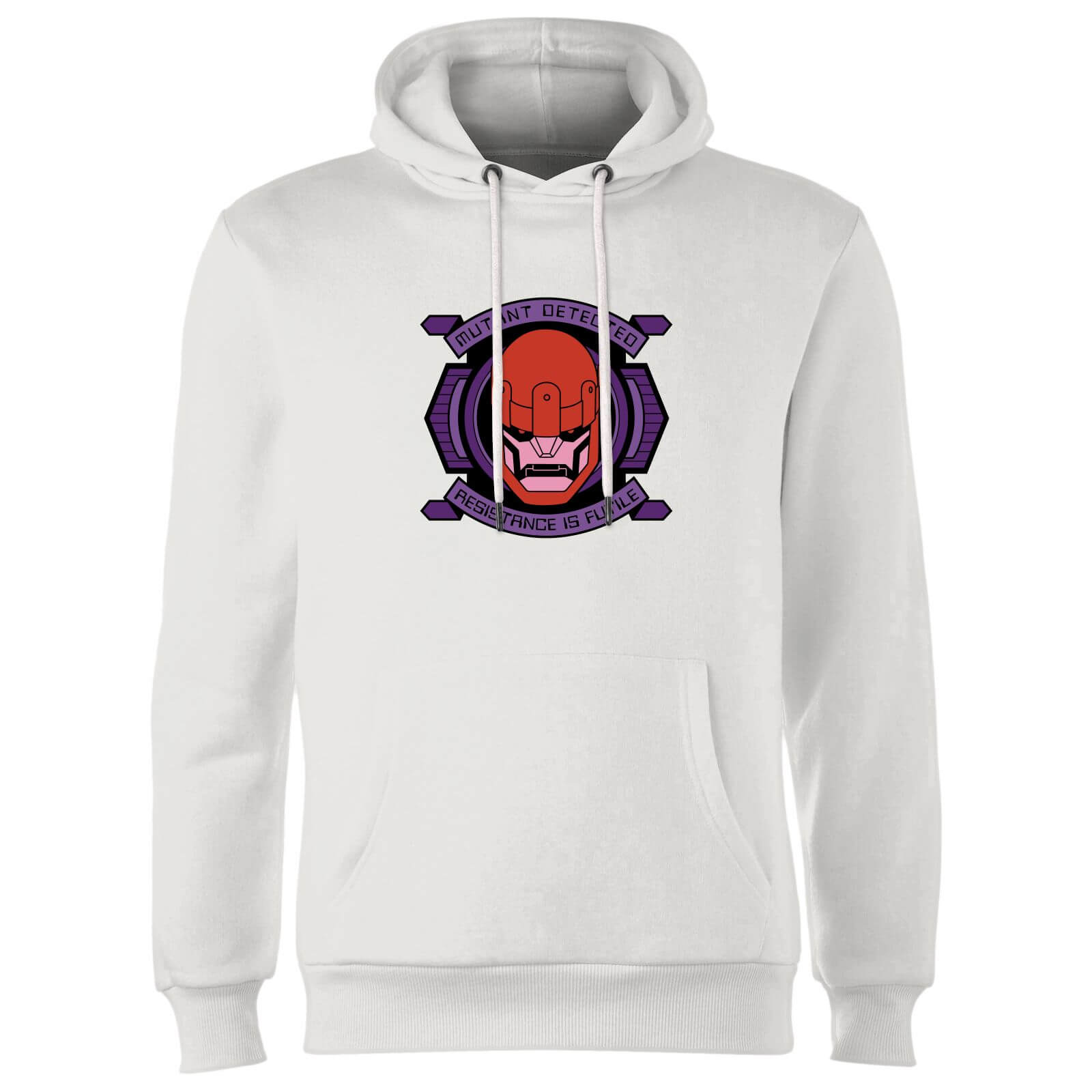 X-Men Sentinel Attack Hoodie – White – S – Weiß