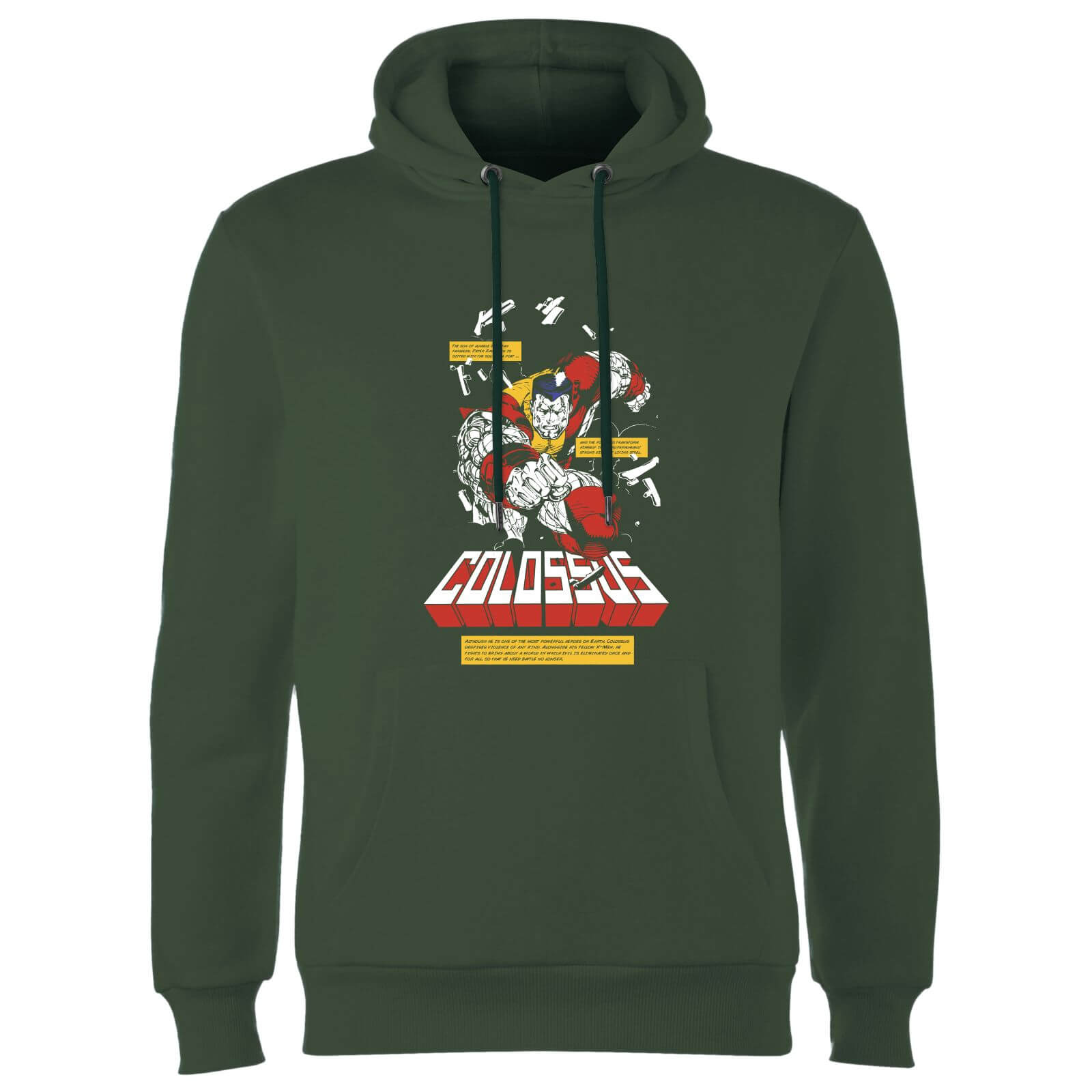 

X-Men Colossus Bio Hoodie - Green - L - Verde