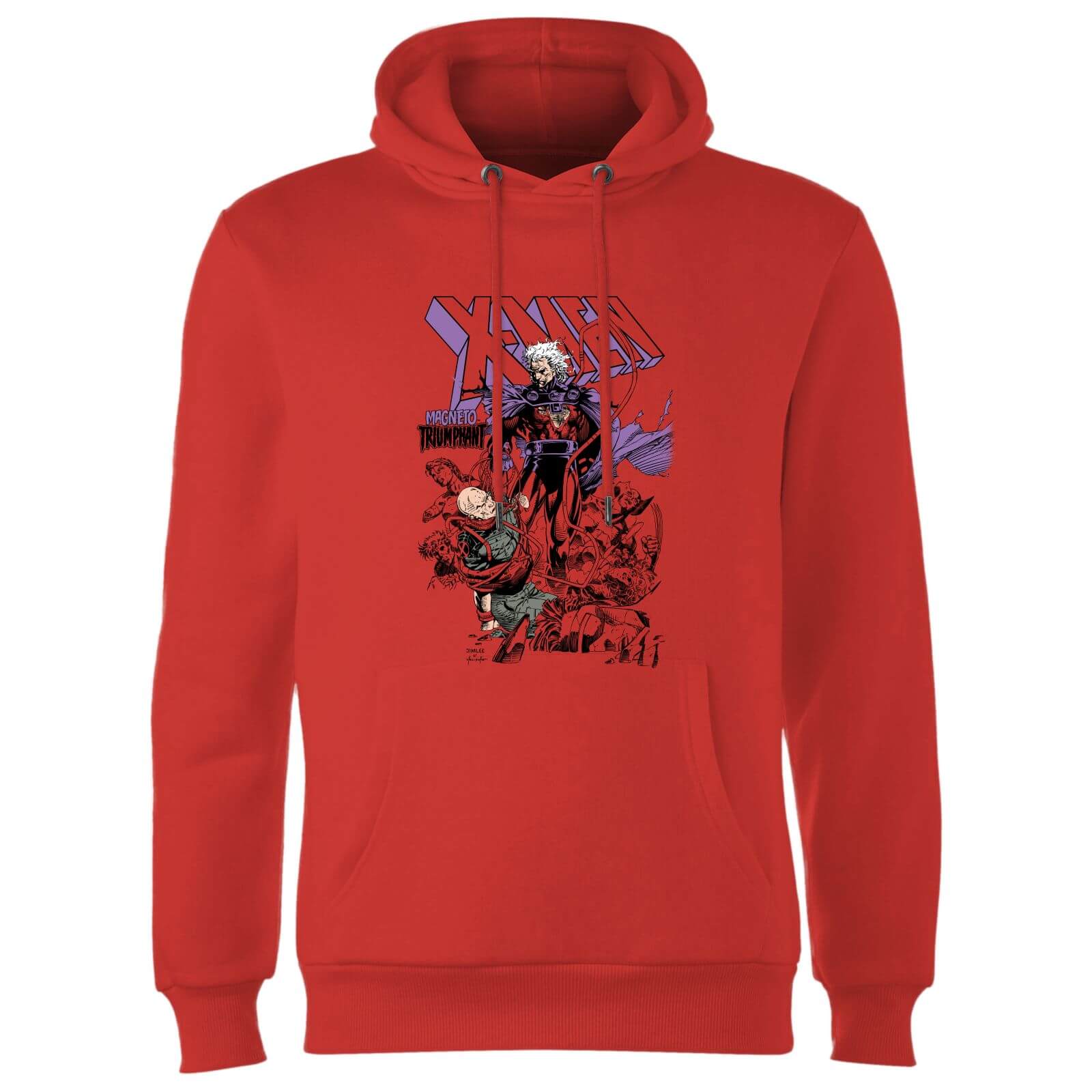 X-Men Magneto Triumphant Hoodie - Red - L - Rosso