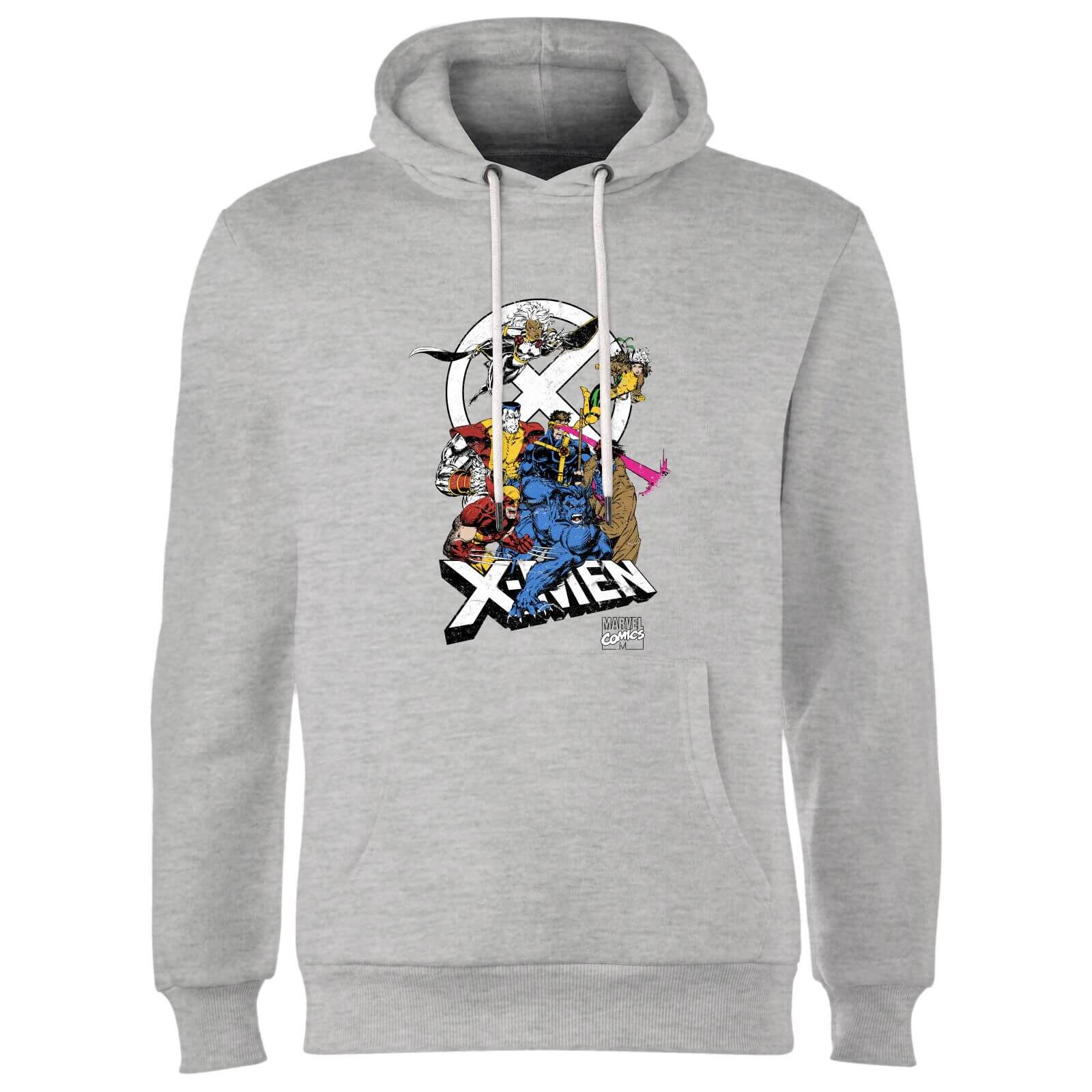 X-Men Super Team Hoodie - Grey - S - Grey