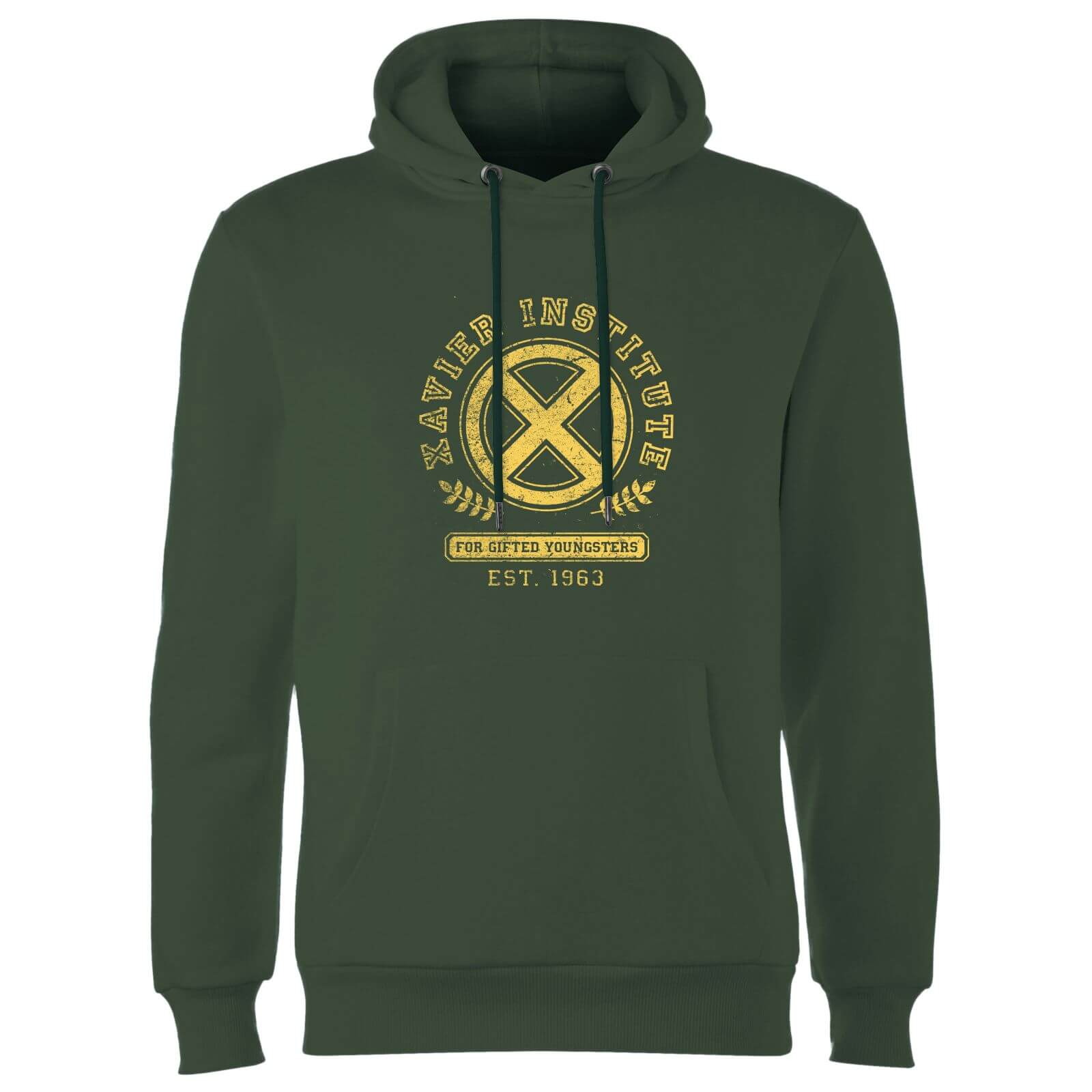 

X-Men Xavier Institute For Gifted Youngsters Drk Hoodie - Green - L - Verde