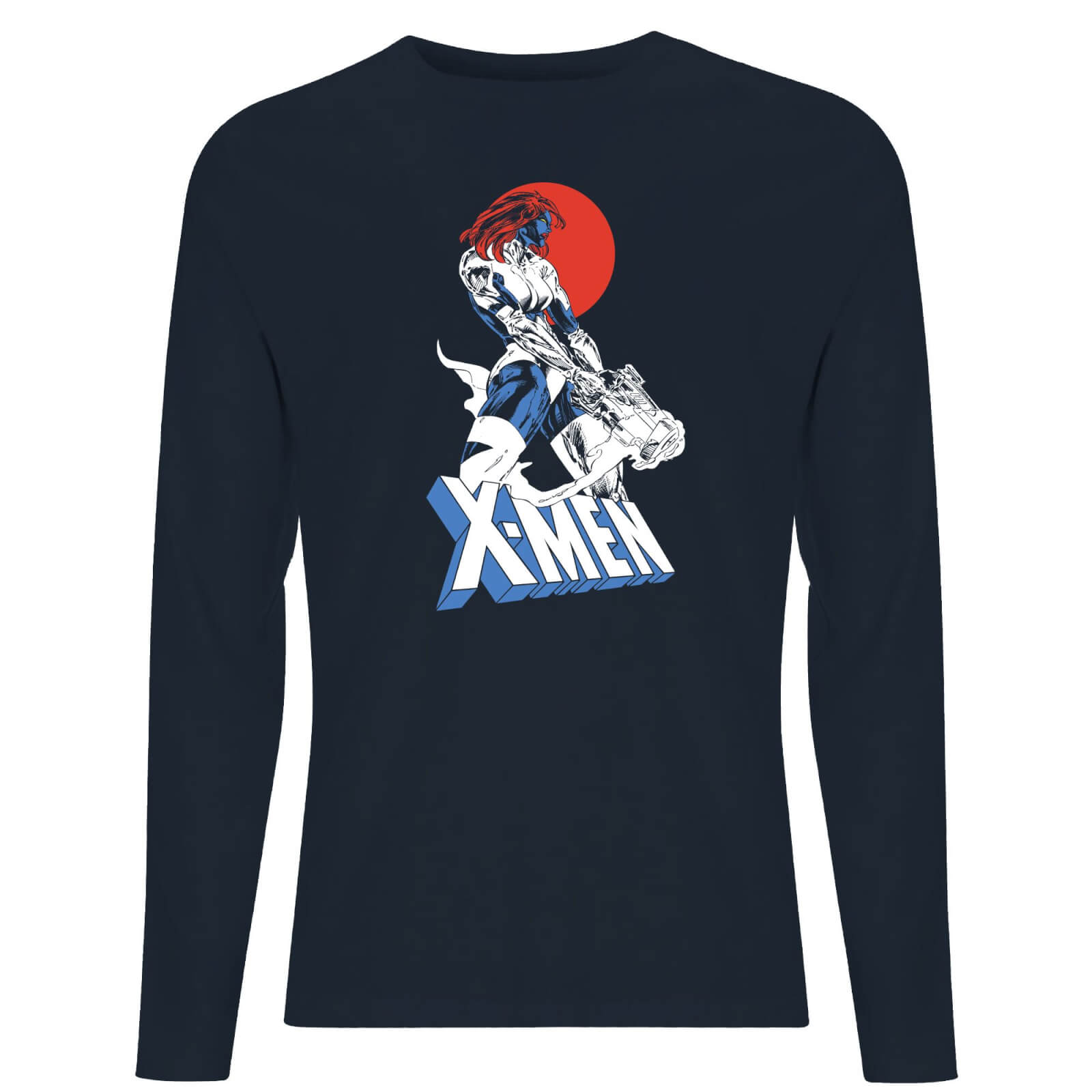 

X-Men Mystique Long Sleeve T-Shirt - Navy - XXL