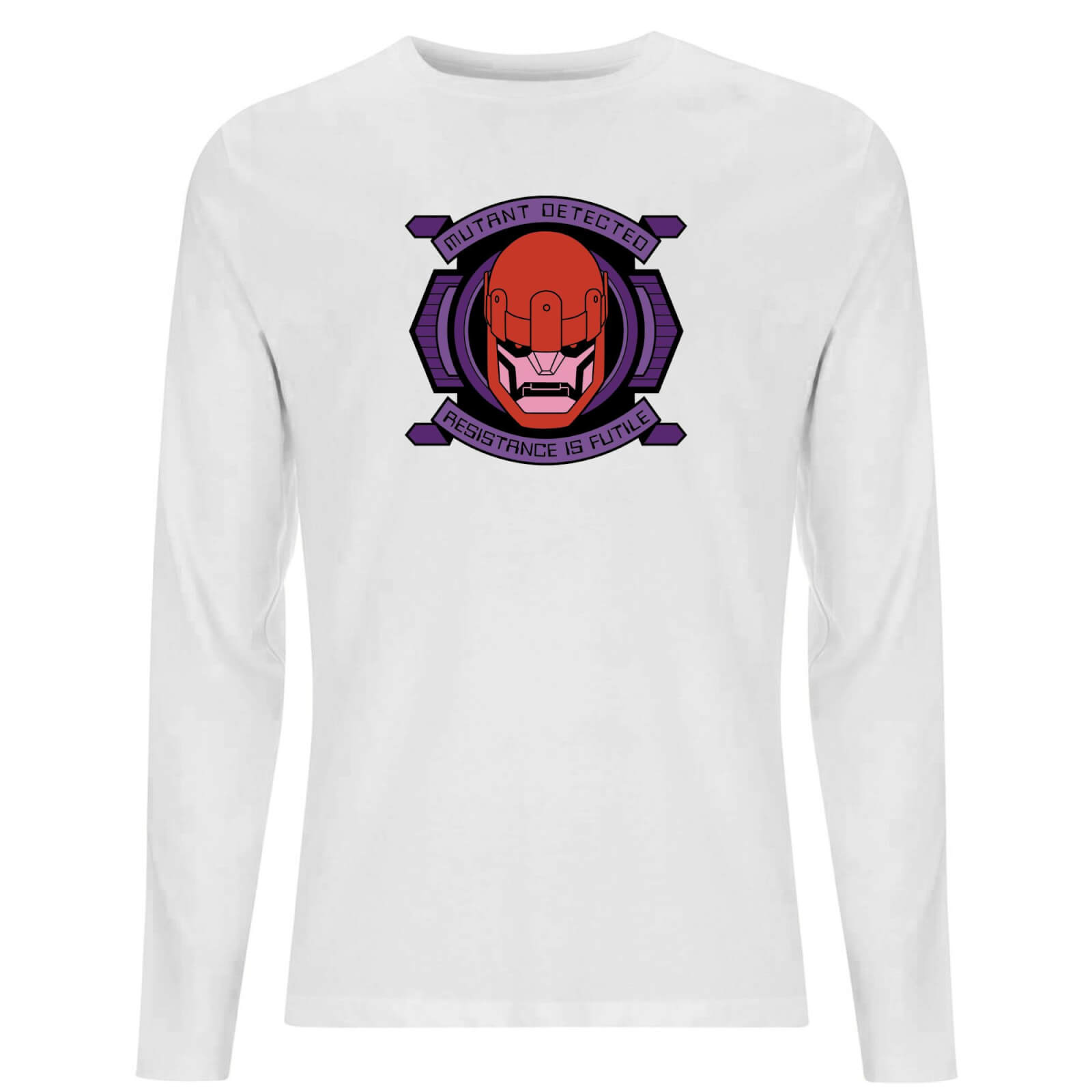 

X-Men Sentinel Attack Long Sleeve T-Shirt - White - S