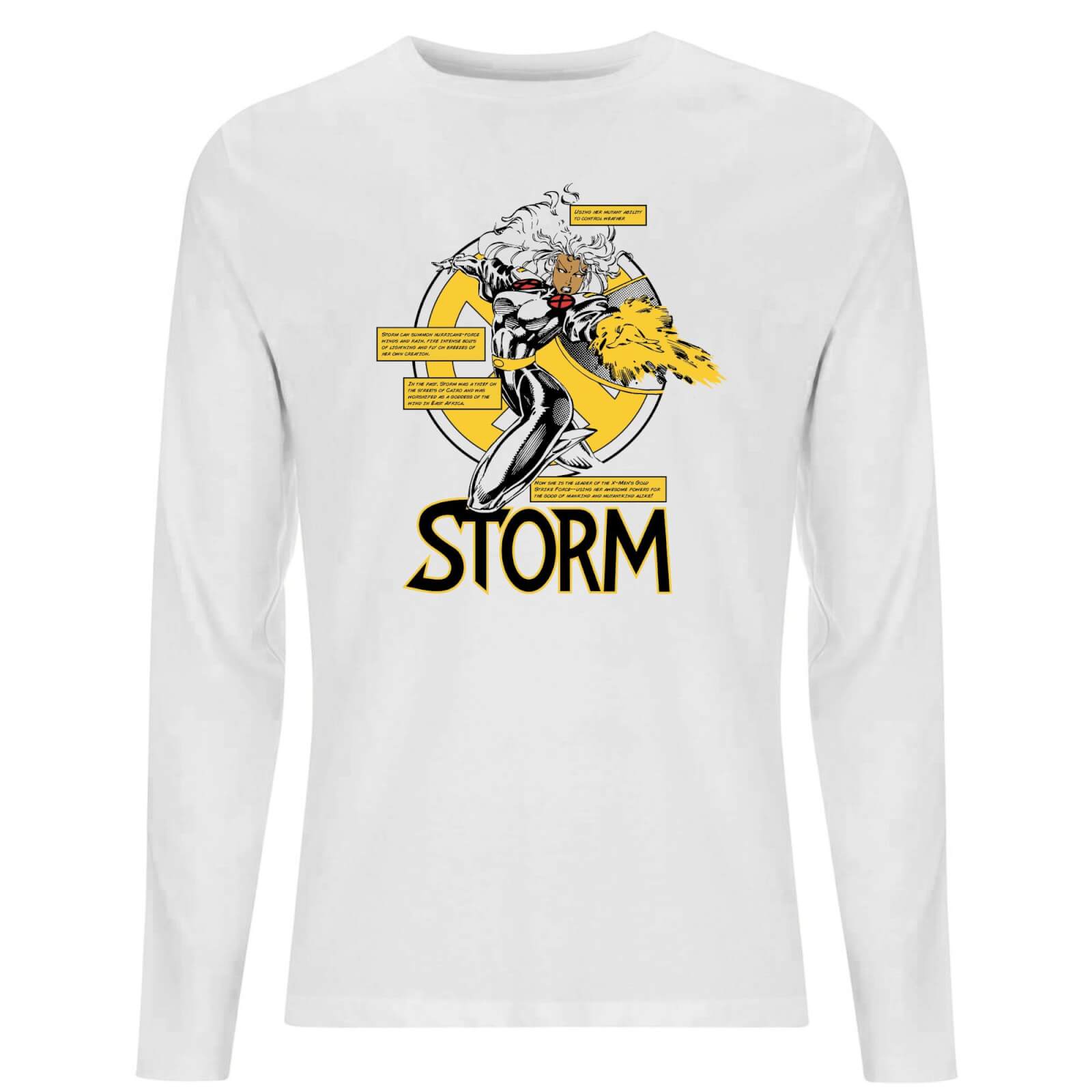 X-Men Storm Bio Long Sleeve T-Shirt - White - S