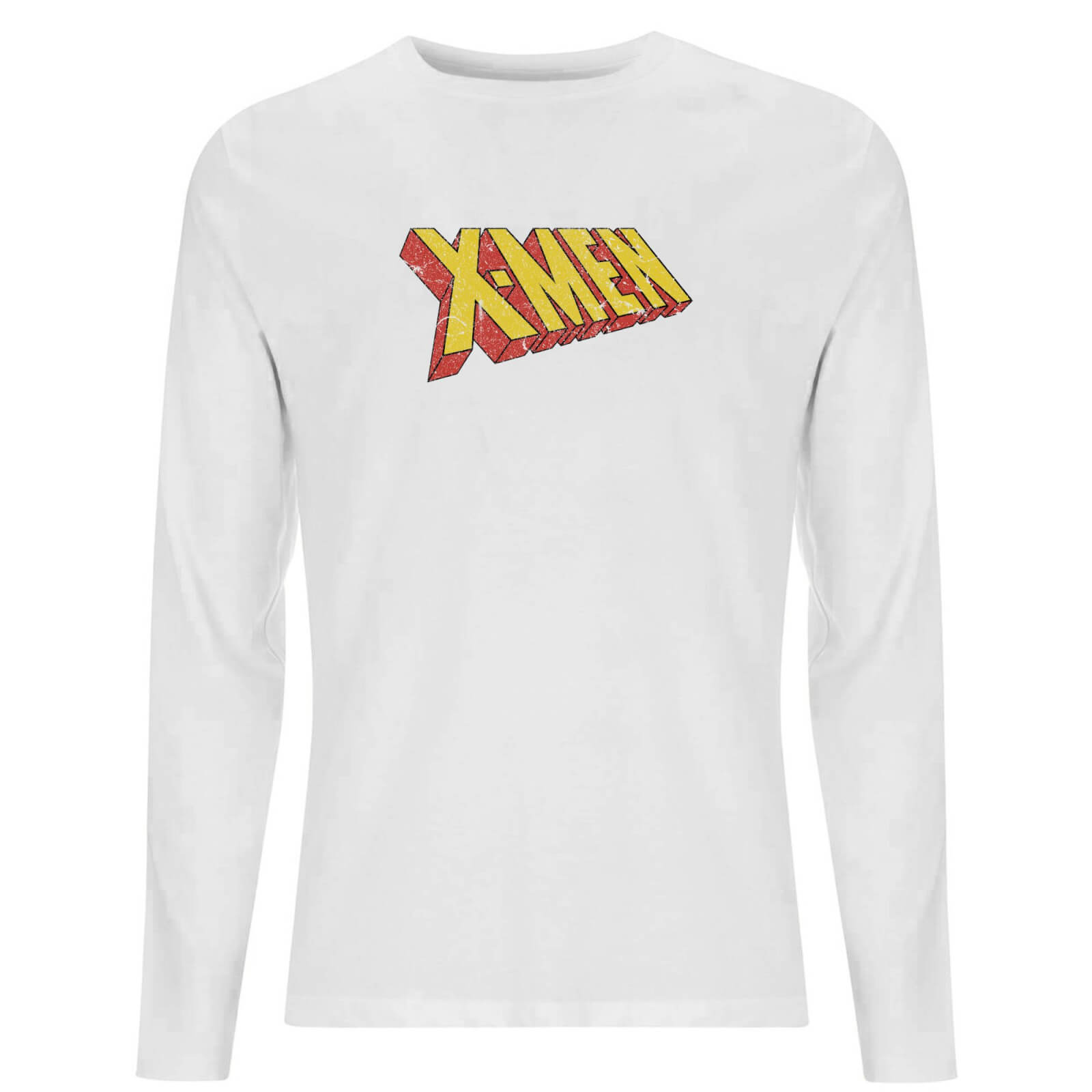 

X-Men Retro Logo Long Sleeve T-Shirt - White - XXL