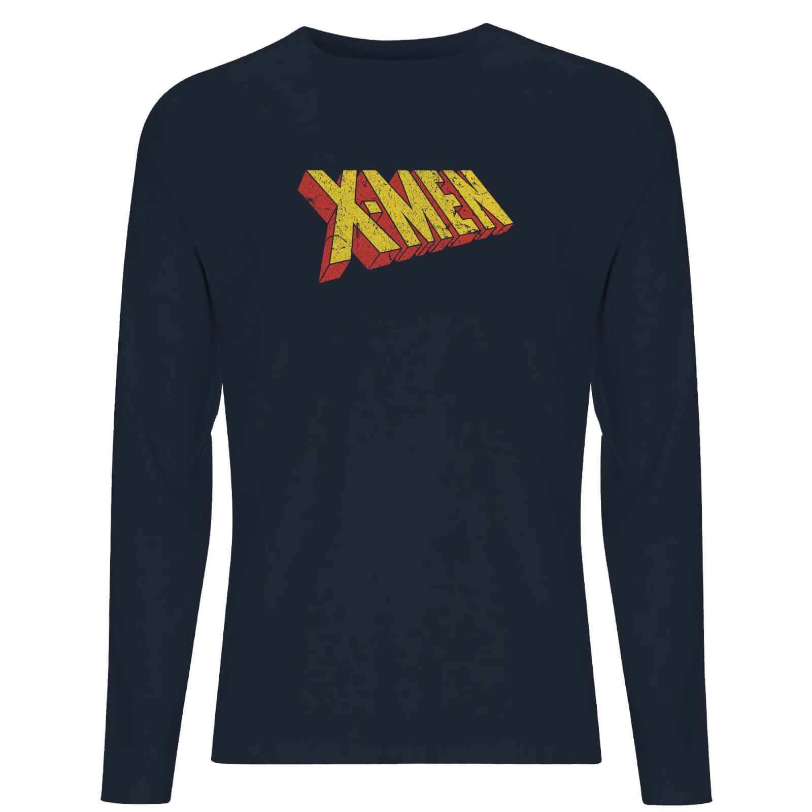 

X-Men Retro Logo Long Sleeve T-Shirt - Navy - XS