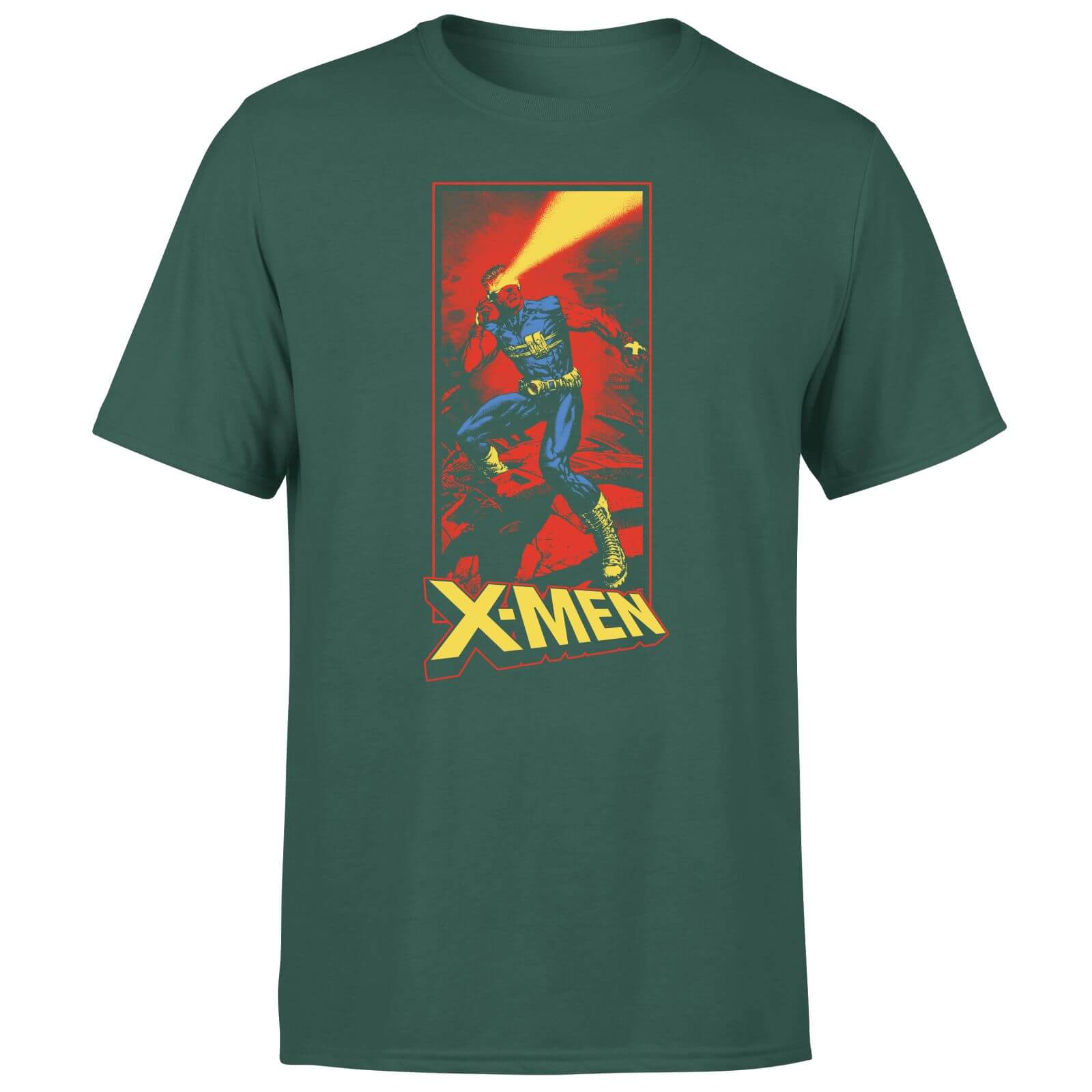 

X-Men Cyclops Energy Beam T-Shirt - Green - L