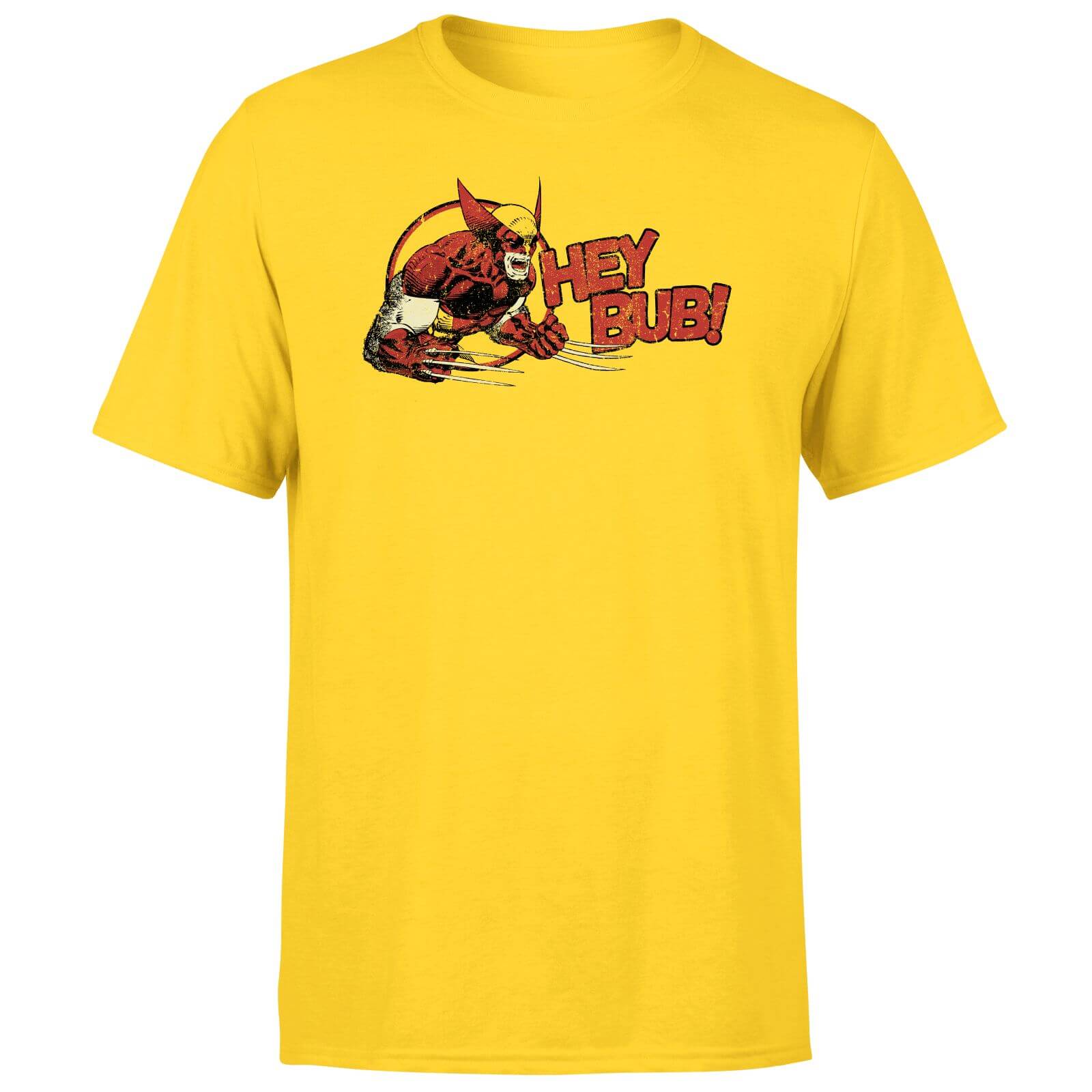 X-Men Hey Bub! T-Shirt - Yellow - XS