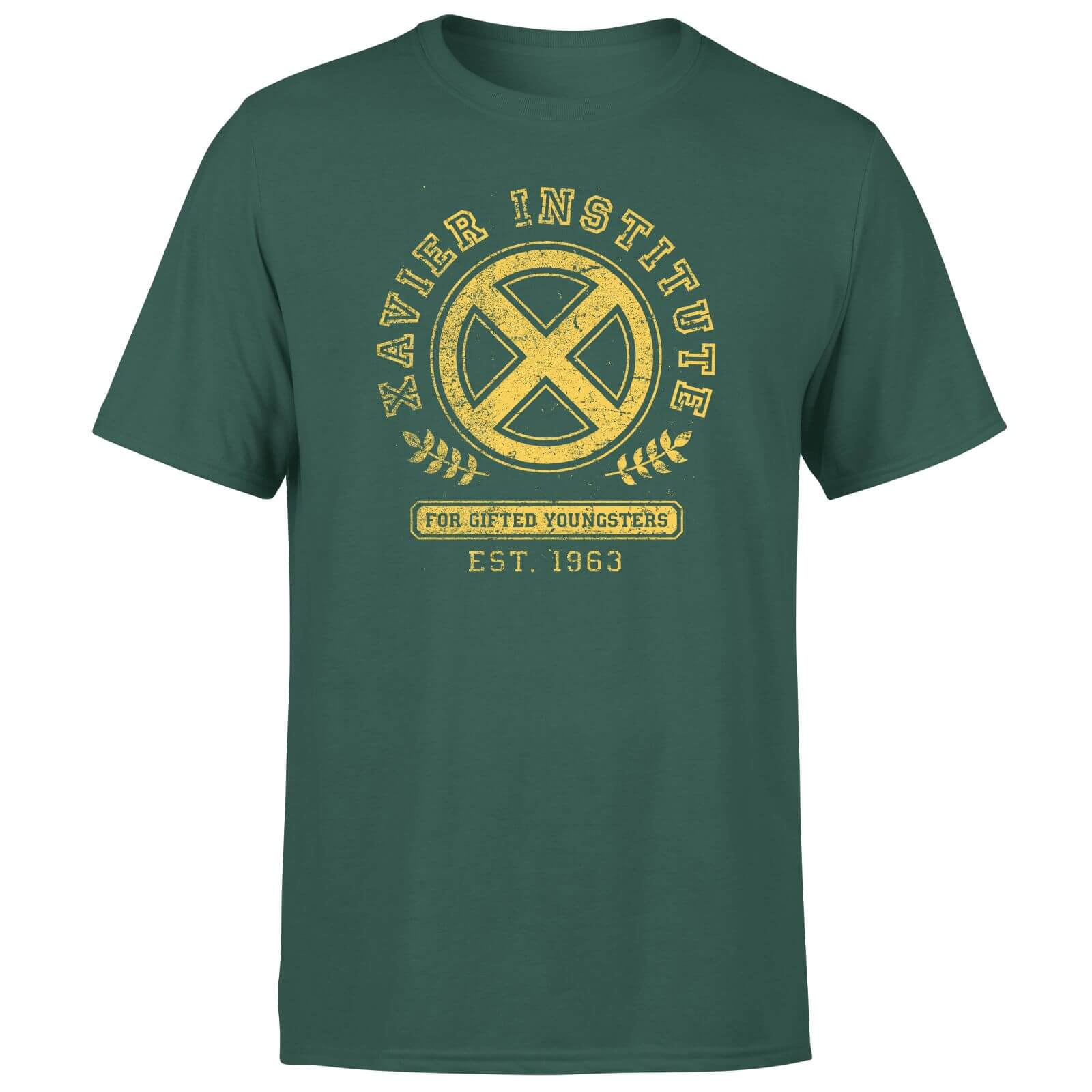 

X-Men Xavier Institute For Gifted Youngsters Drk T-Shirt - Green - XXL