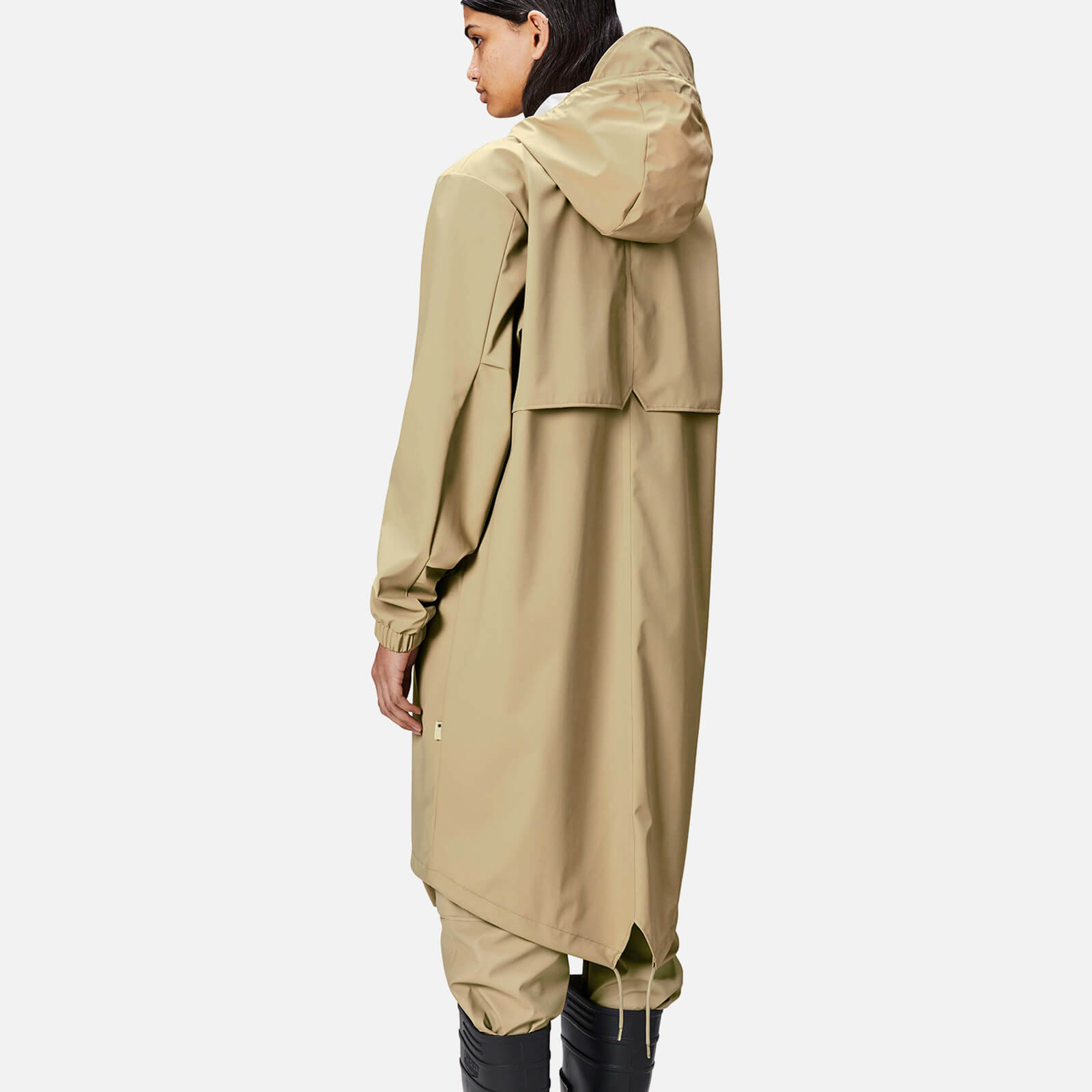 Rains Women's Coated-Shell Fishtail Parka - S