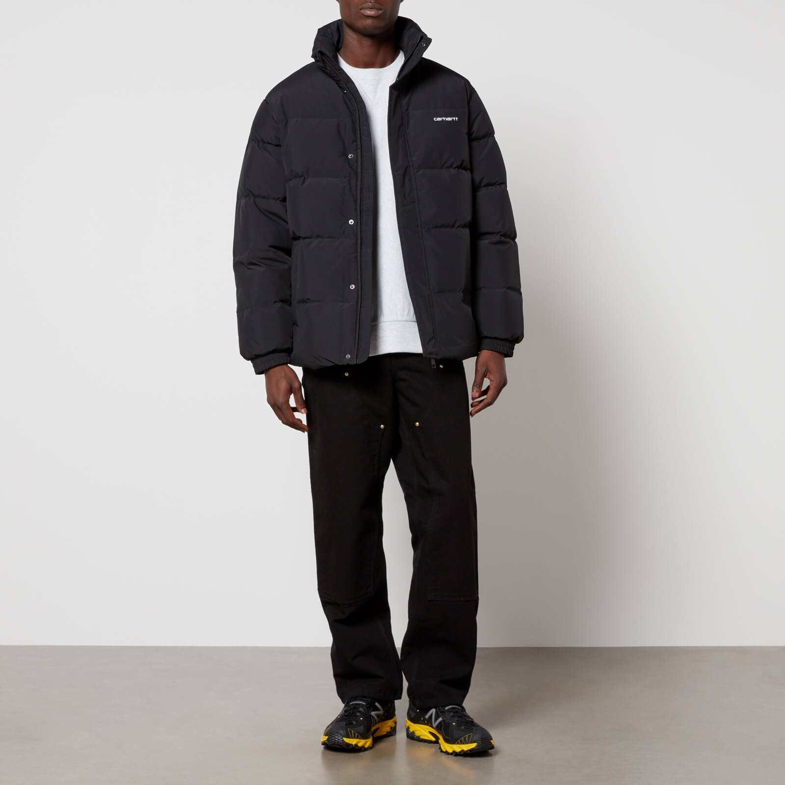 carhartt wip danville quilted shell jacket - l
