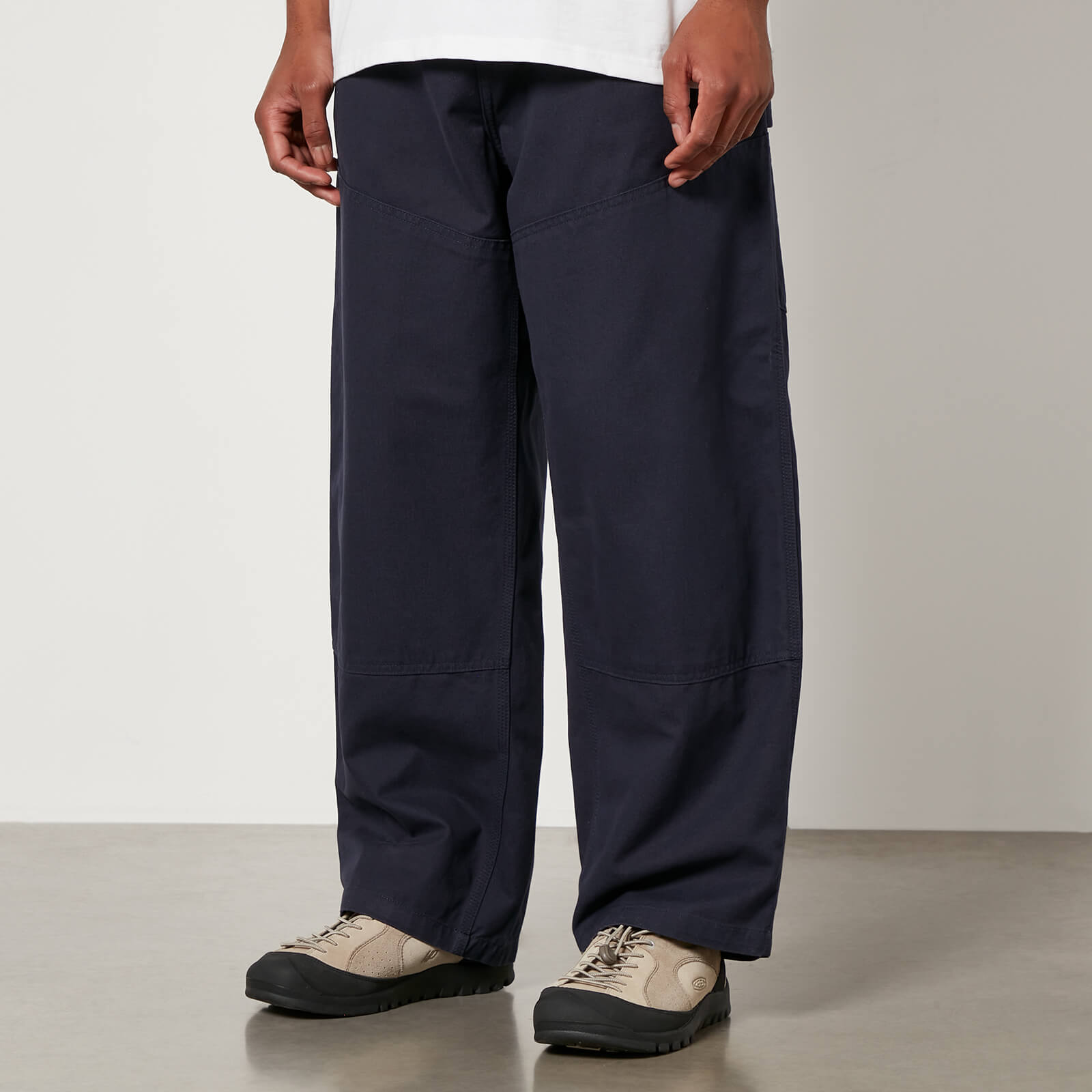 Carhartt WIP Wide-Leg Canvas Trousers