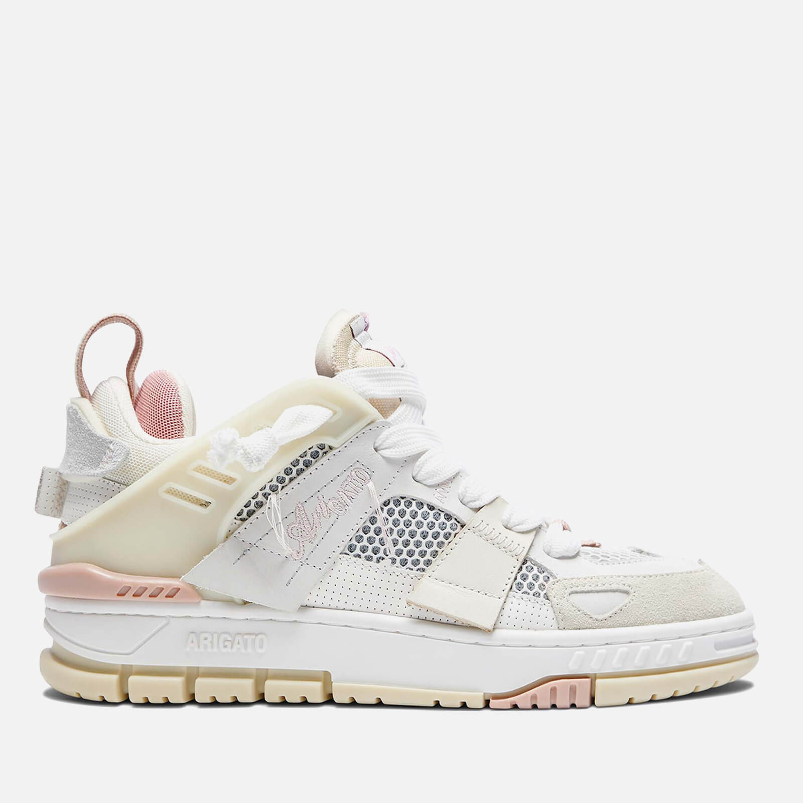Axel Arigato Womens Area Patchwork Leather and Mesh Trainers - UK 3.5