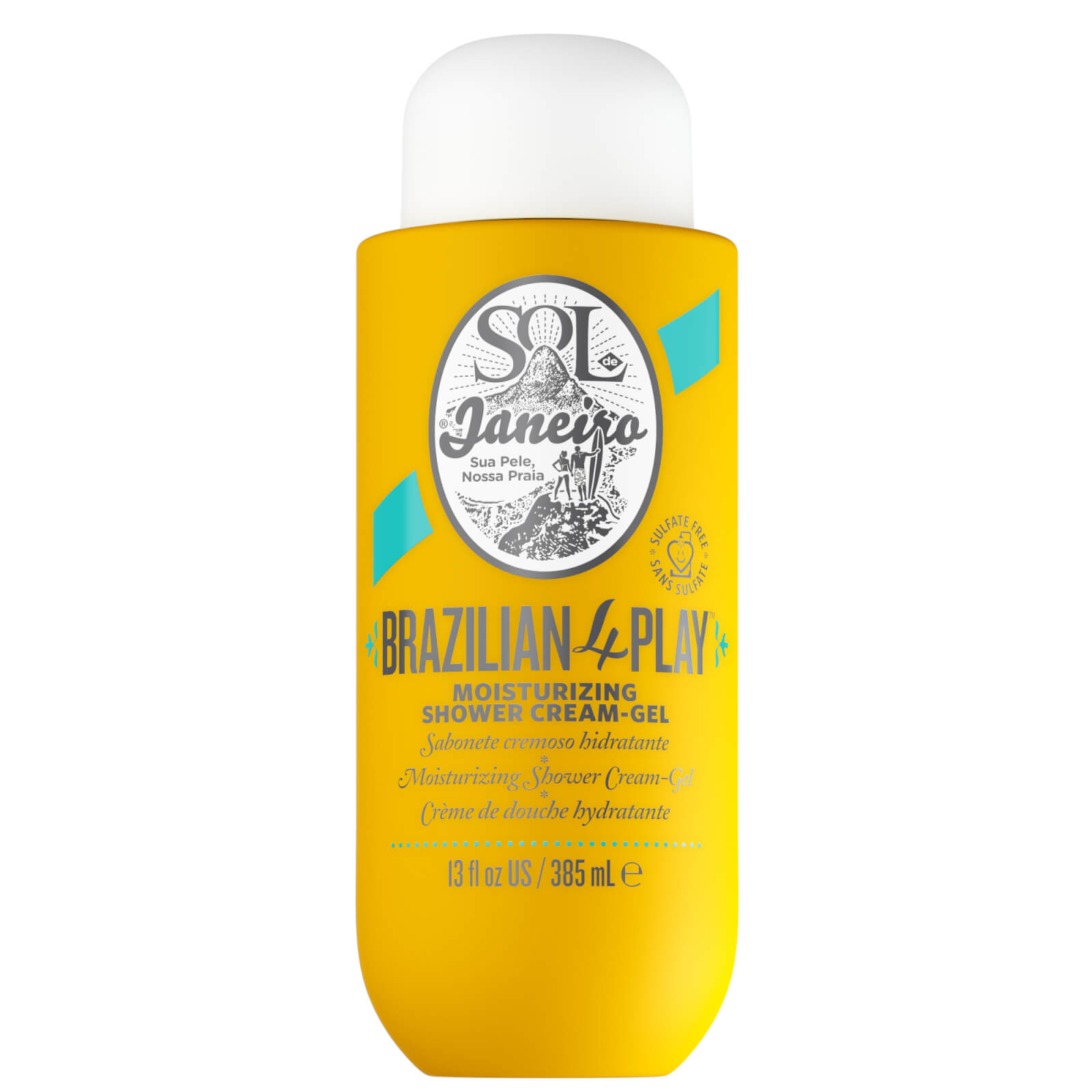 Image of Sol de Janeiro Brazilian 4 Play Moisturizing Shower Cream-Gel 385ml