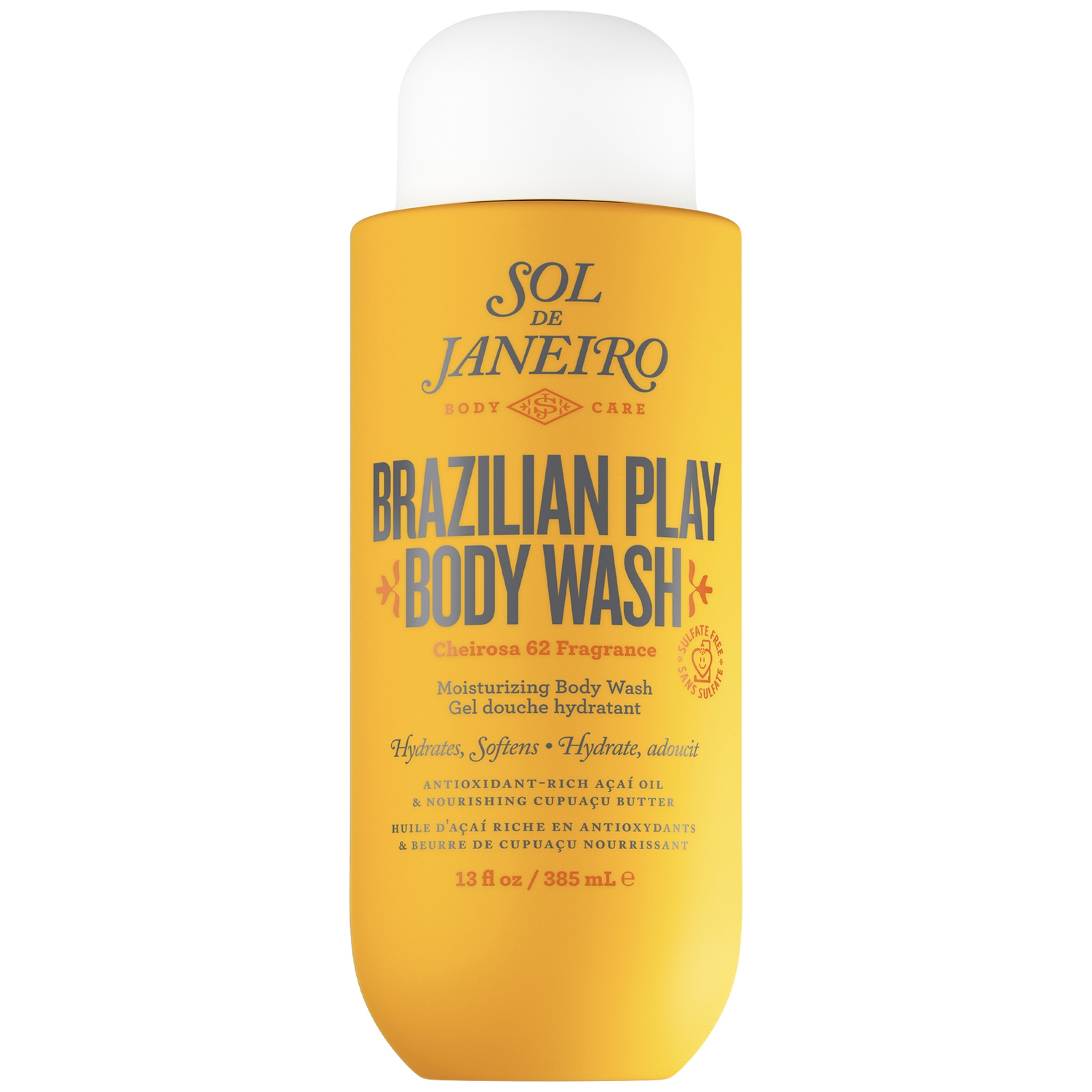 Sol de Janeiro Brazilian 4 Play Gel-Crème de Douche Hydratant 385 ml