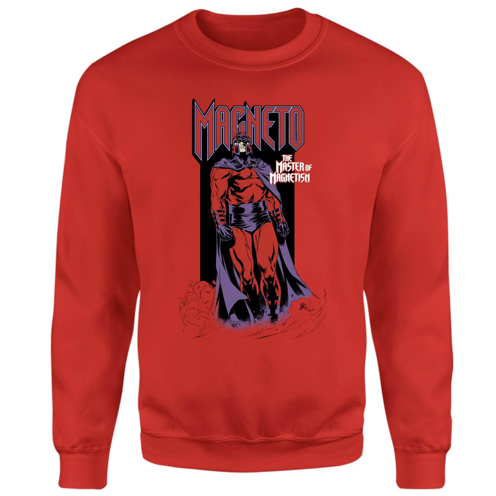 X-Men Magneto Master Of Magnetism Sweatshirt - Red - XXL