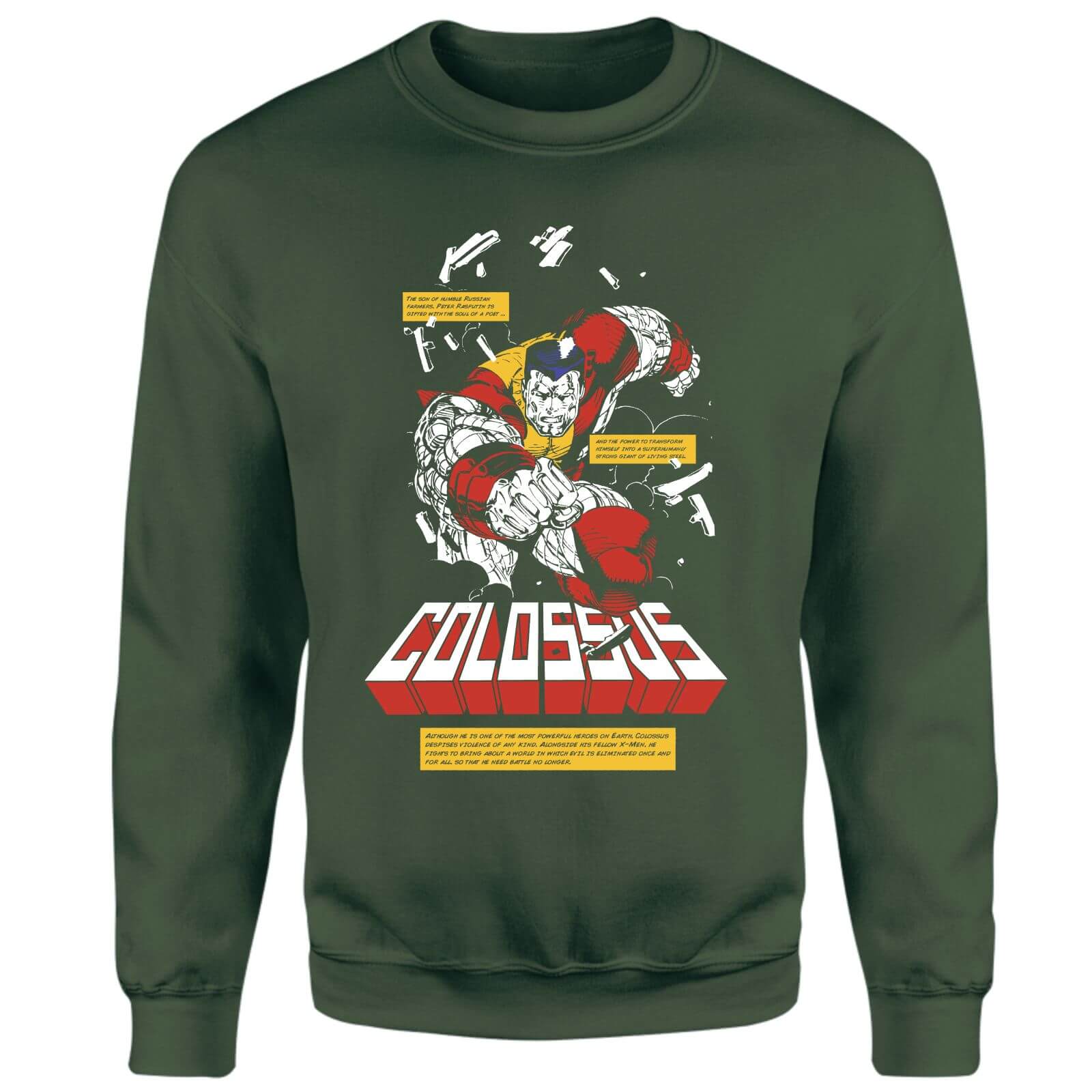 

X-Men Colossus Bio Sweatshirt - Green - M