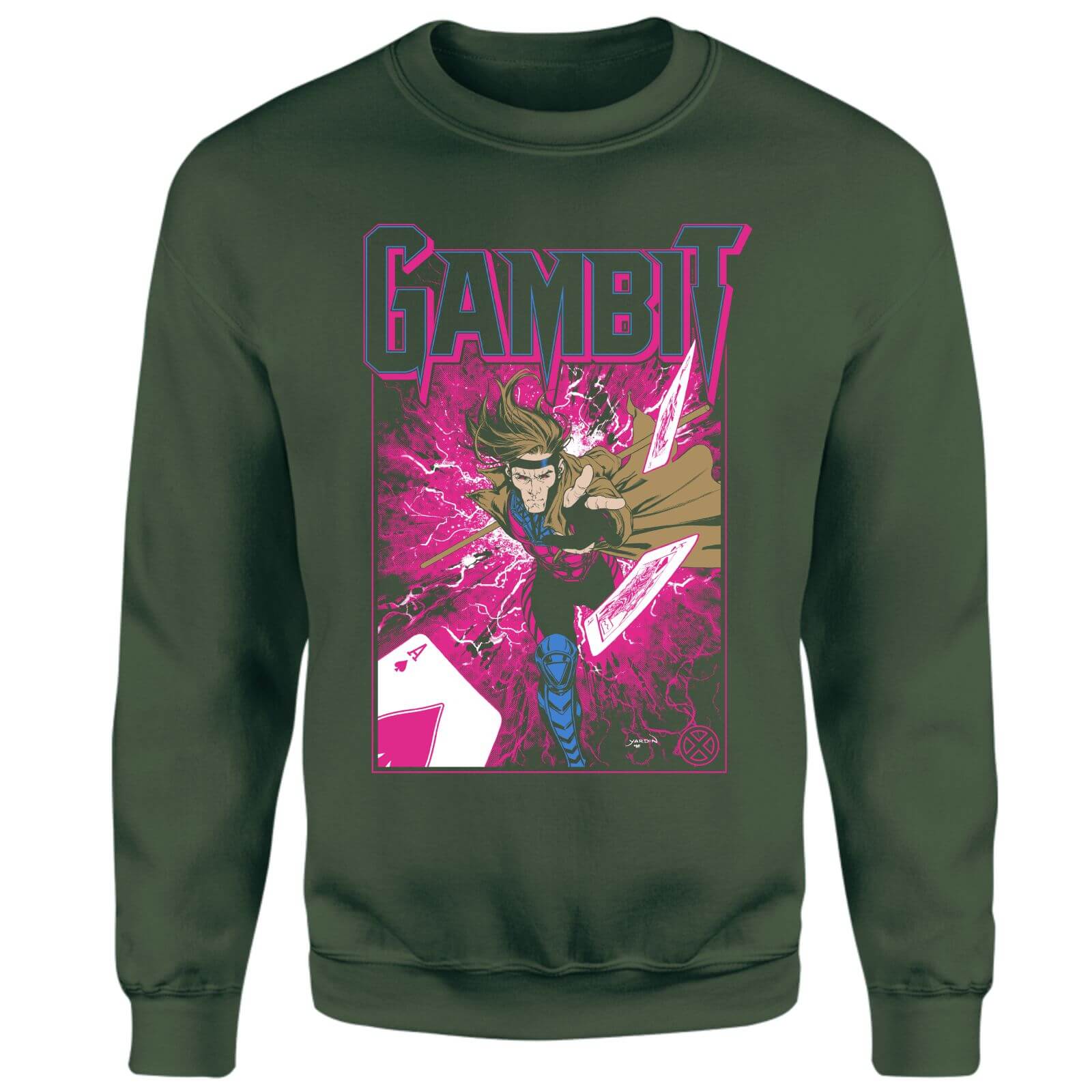 X-Men Gambit Sweatshirt - Green - L