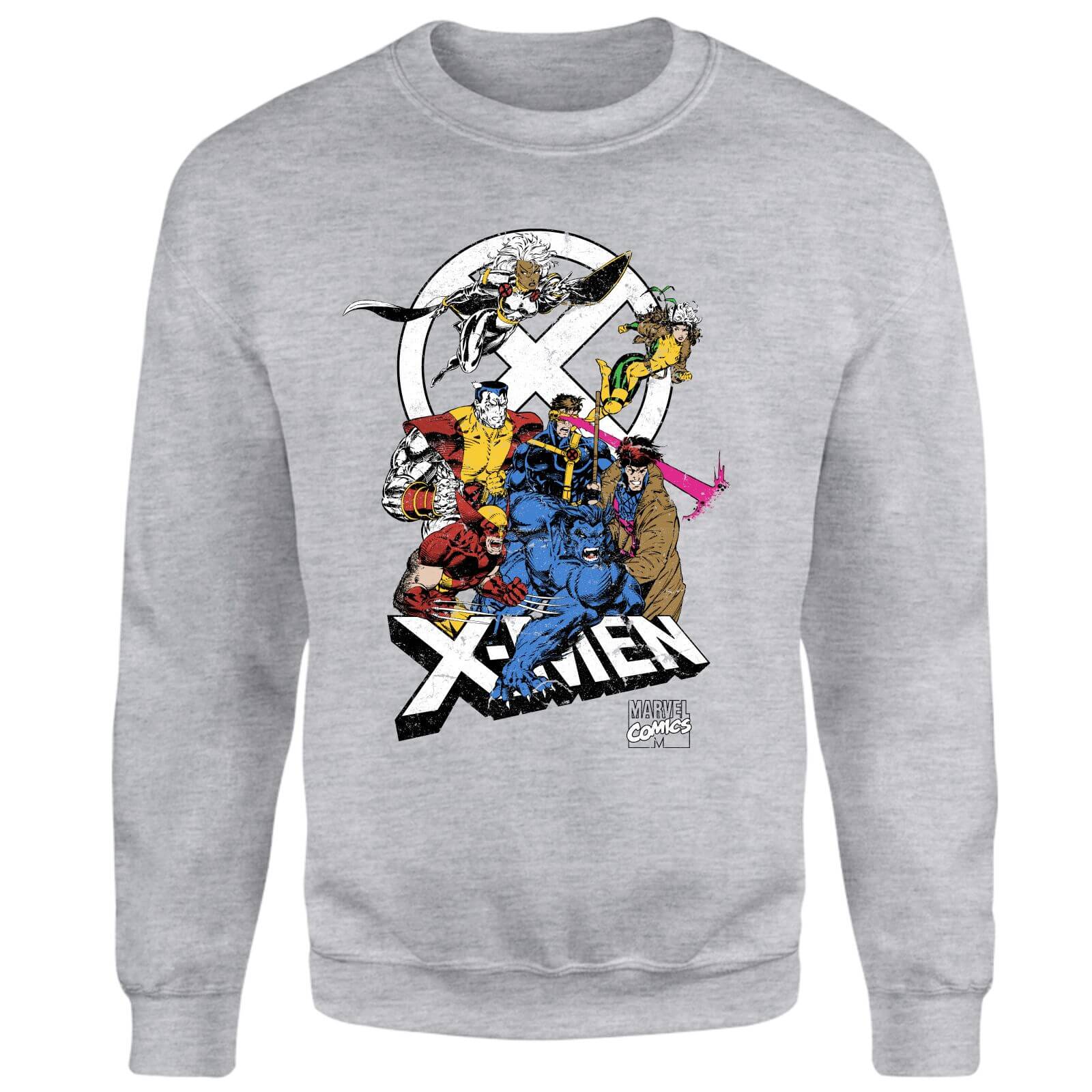 X-Men Super Team Sweatshirt - Grey - XS