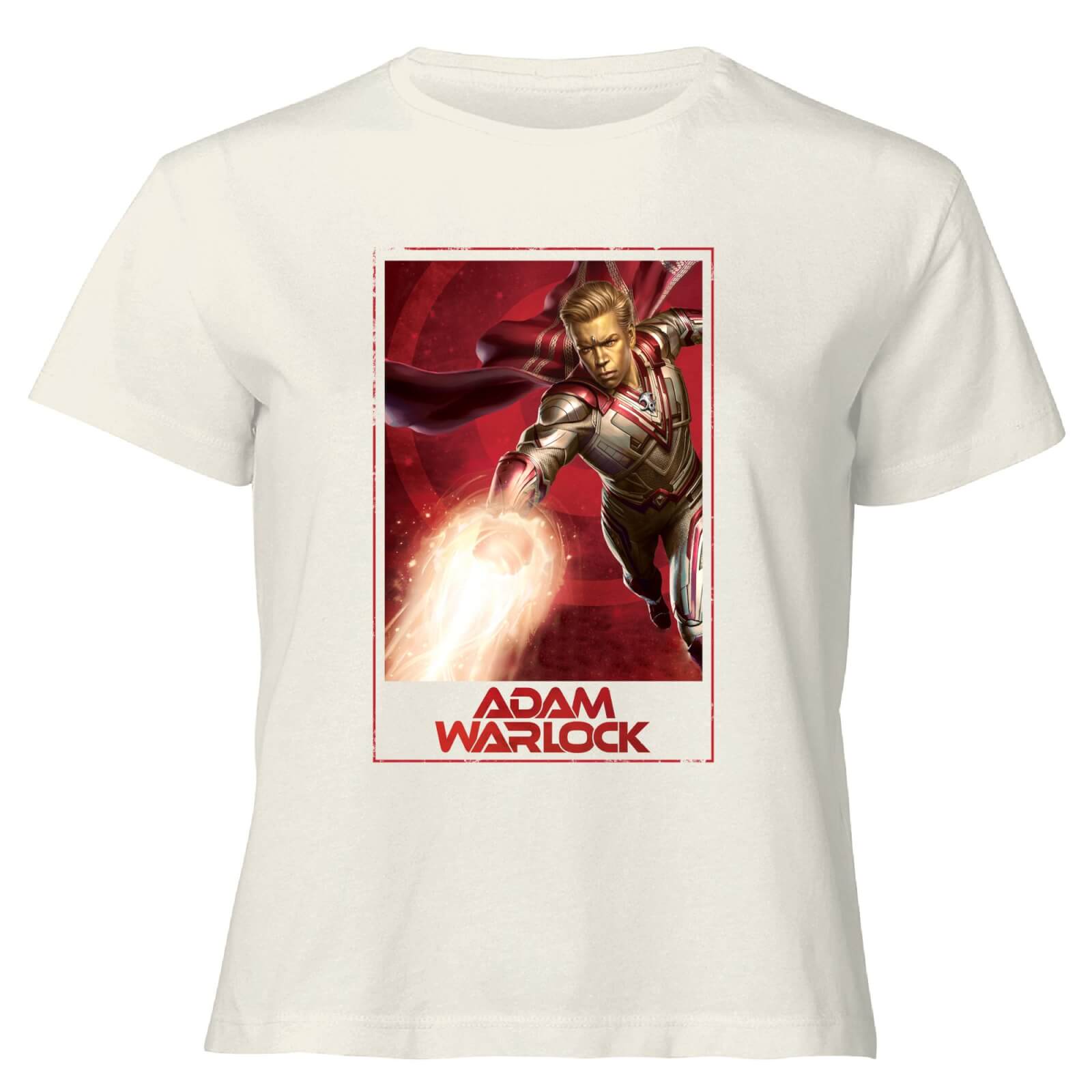 Guardians of the Galaxy Adam Warlock Women's Cropped T-Shirt - Cream - L