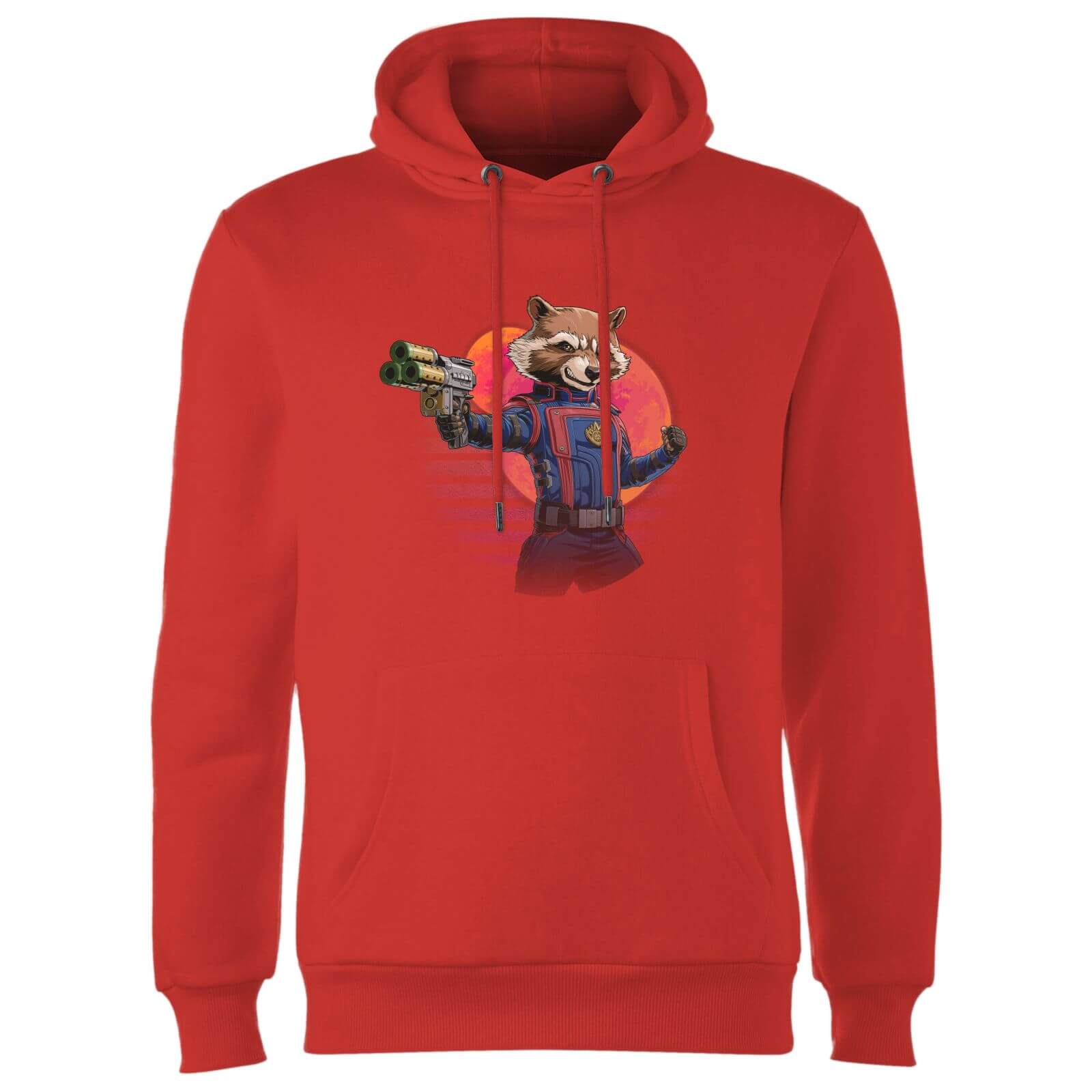 

Guardians of the Galaxy Retro Rocket Raccoon Hoodie - Red - XL