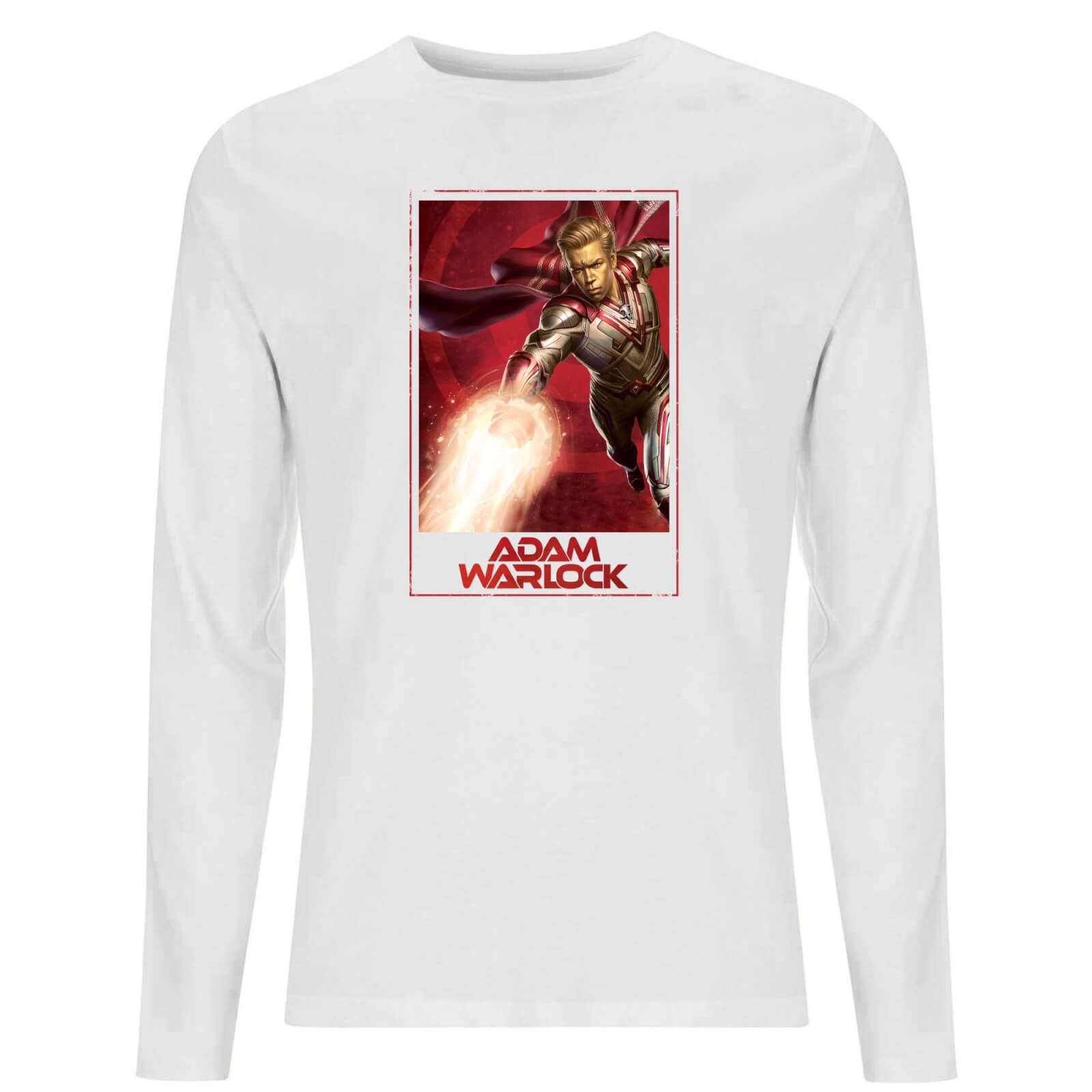 Guardians of the Galaxy Adam Warlock Men's Long Sleeve T-Shirt - White - XL