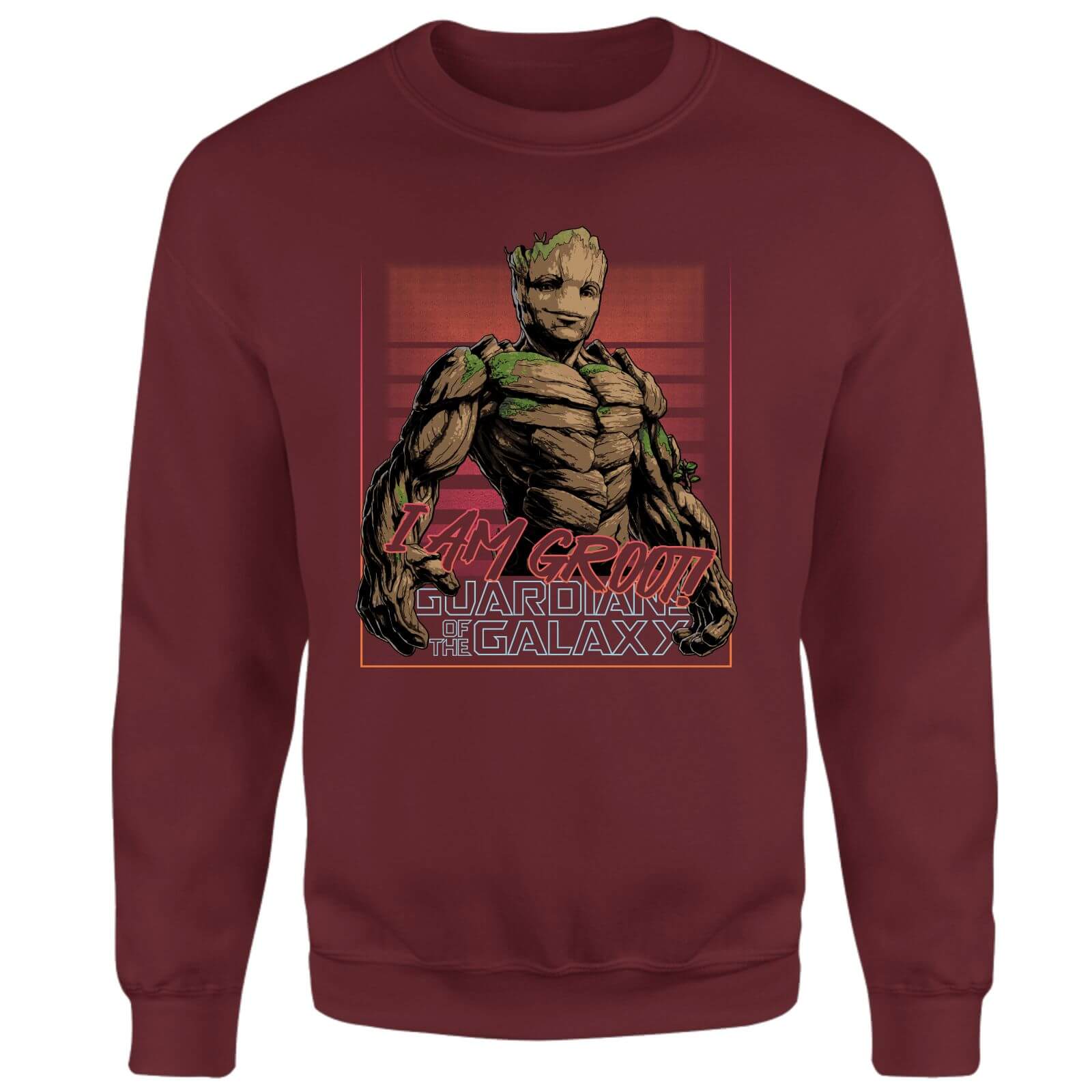 

Guardians of the Galaxy I Am Retro Groot! Sweatshirt - Burgundy - XL