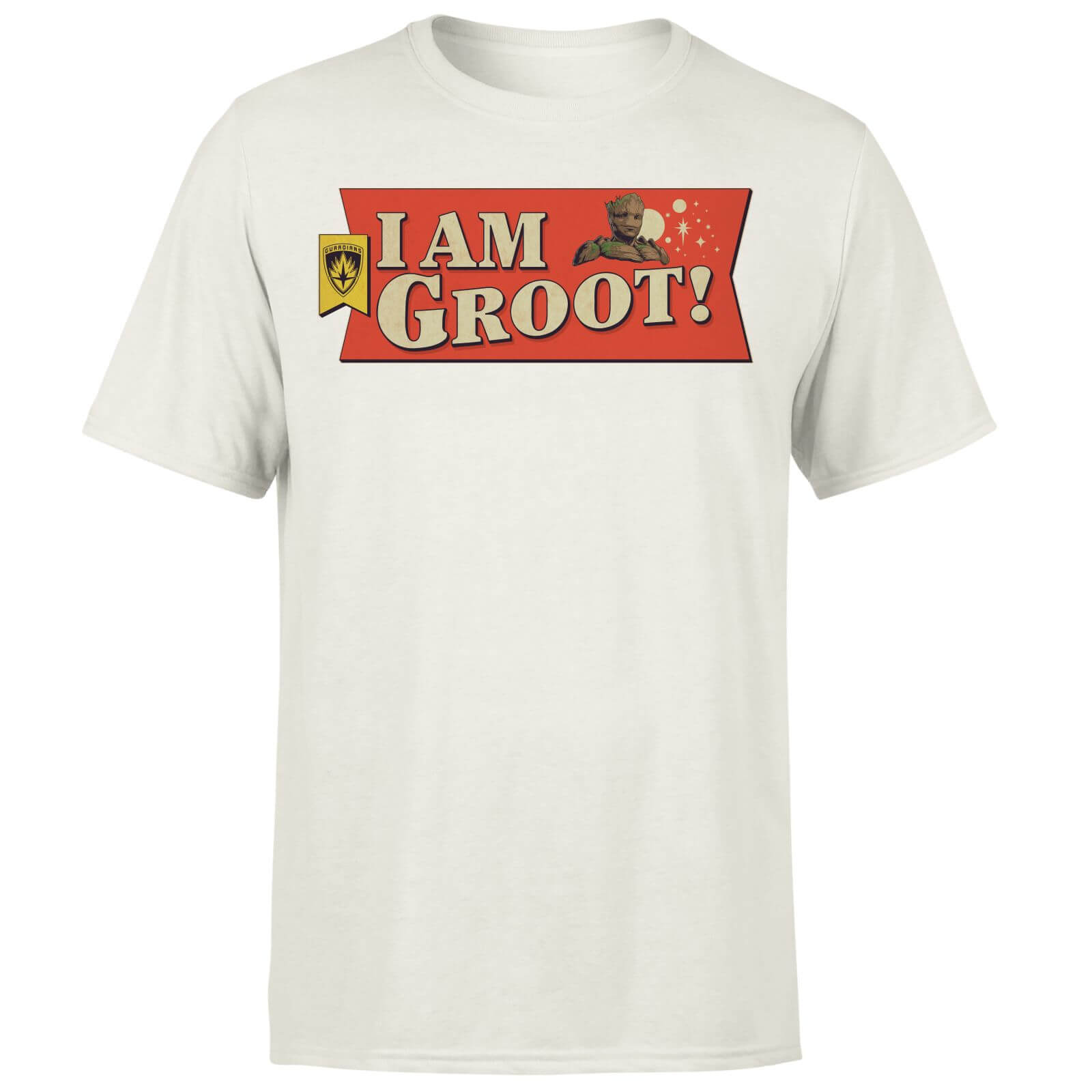

Guardians of the Galaxy I Am Groot! Men's T-Shirt - Cream - XS