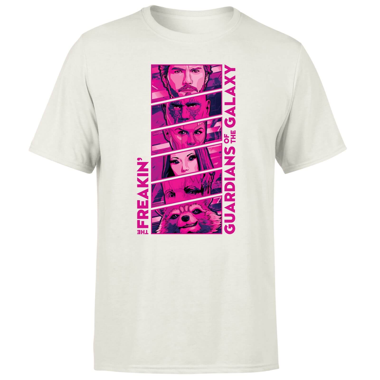Guardians of the Galaxy Faces Men's T-Shirt - Cream - S