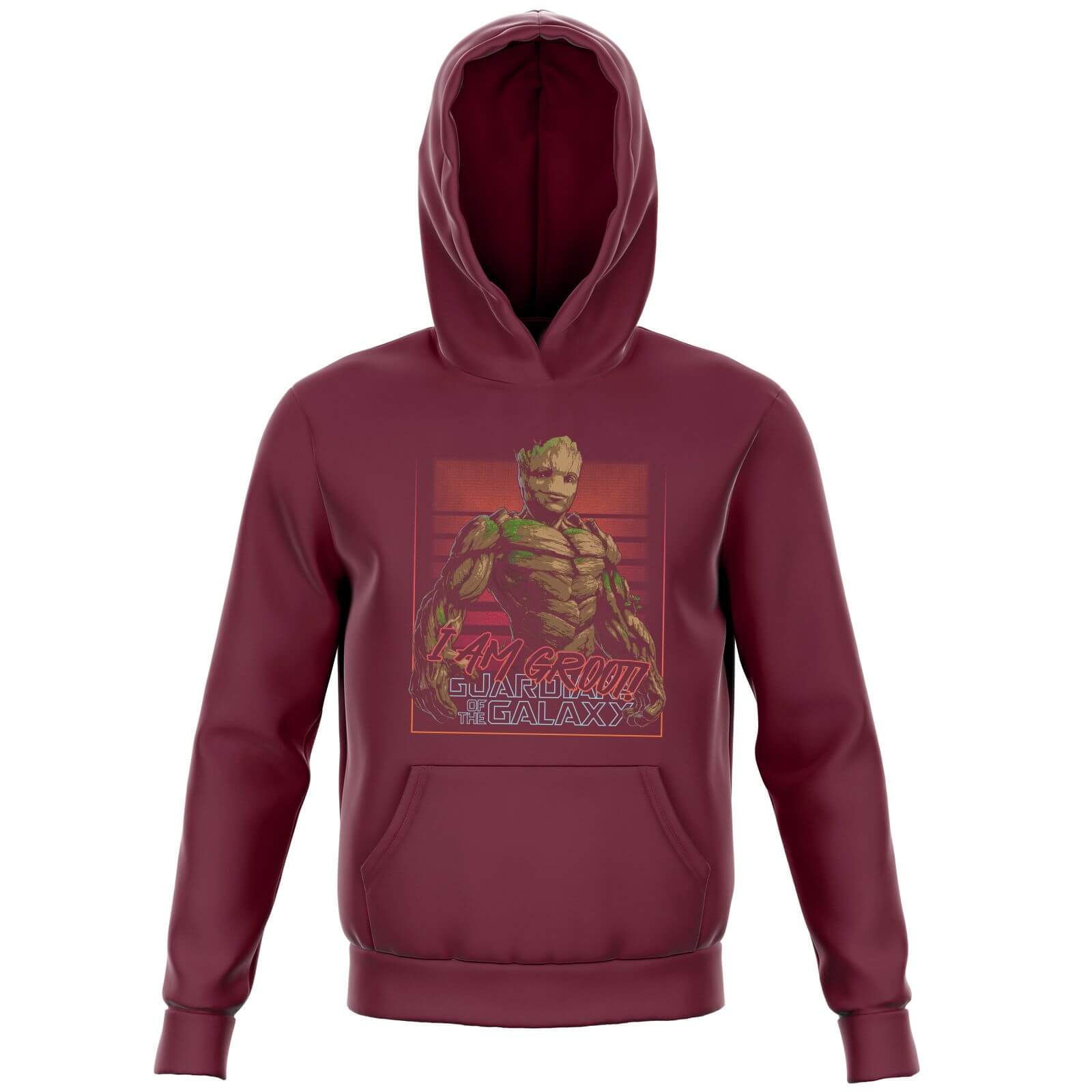 

Guardians of the Galaxy I Am Retro Groot! Kids' Hoodie - Burgundy - 3-4 Anni