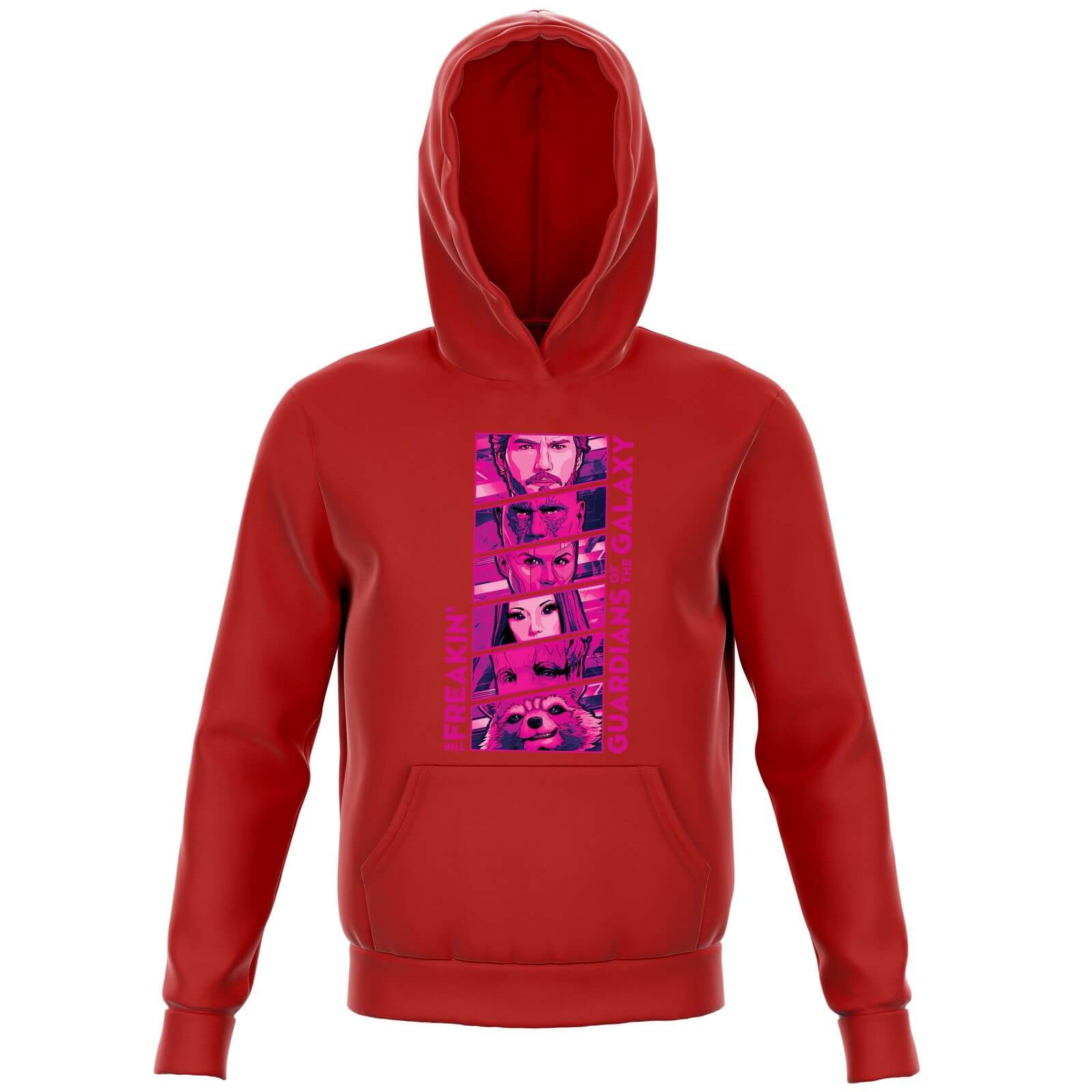 

Guardians of the Galaxy Faces Kids' Hoodie - Red - 5-6 Anni