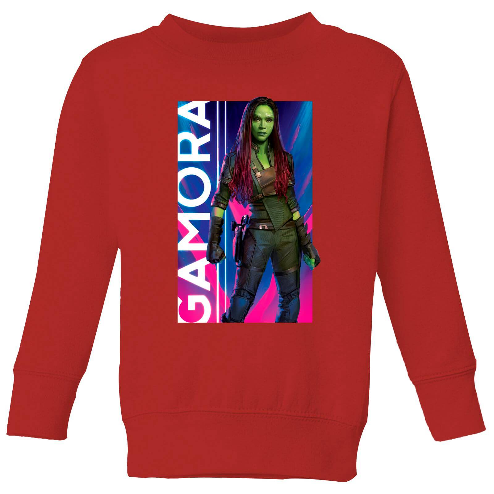 

Guardians of the Galaxy Gamora Kids' Sweatshirt - Red - 5-6 Anni