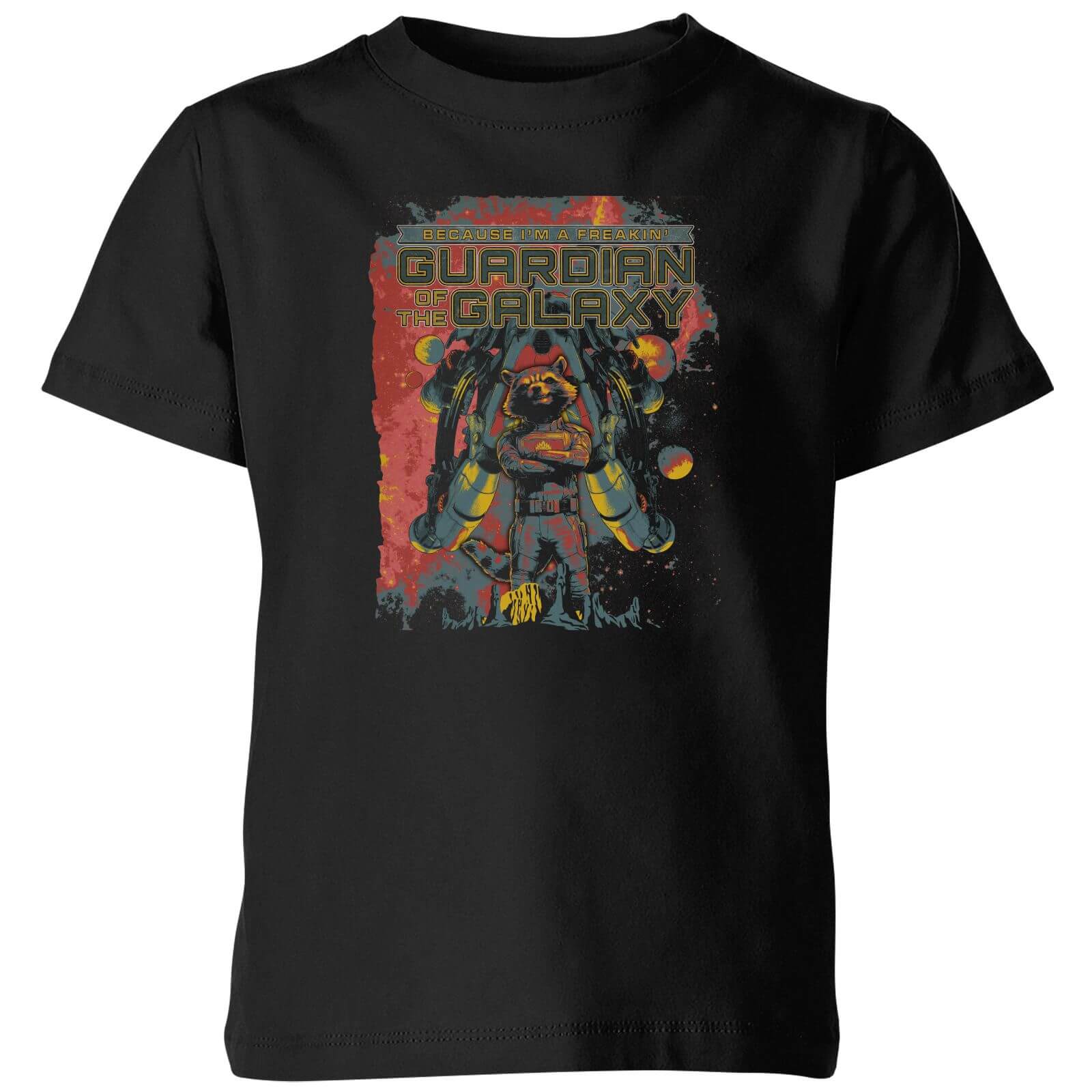 

Guardians of the Galaxy I'm A Freakin' Guardian Of The Galaxy Kids' T-Shirt - Black - 7-8 Anni